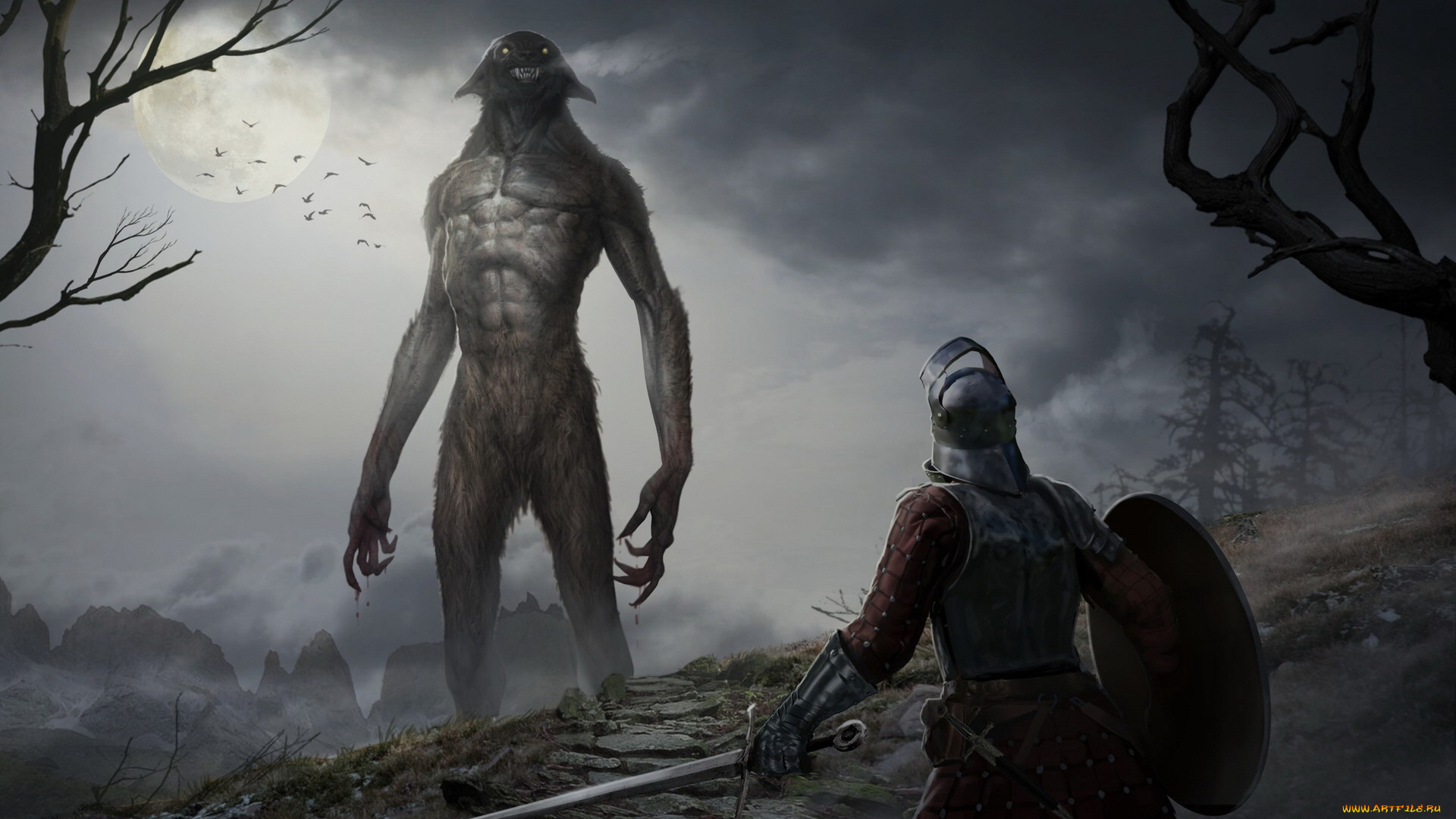 фэнтези, оборотни, оборотень