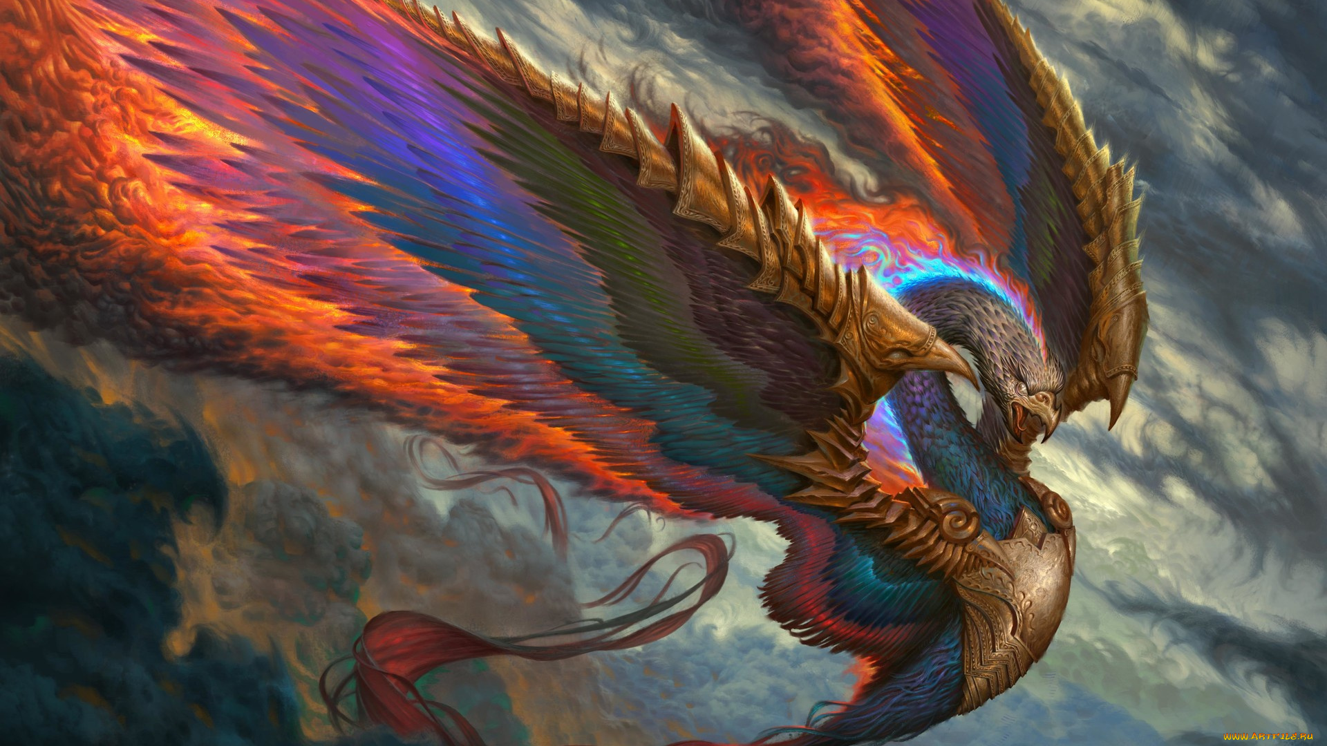 фэнтези, существа, птица