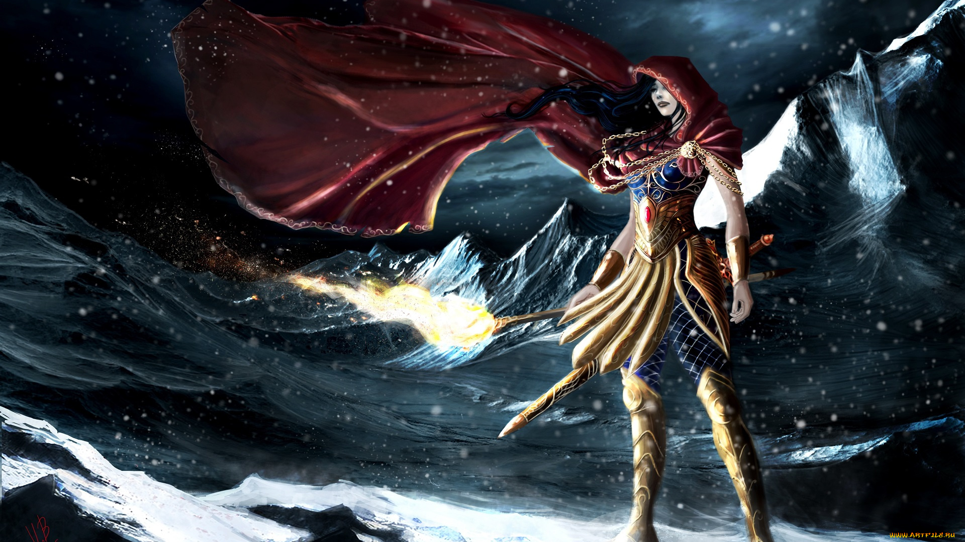 рисованное, комиксы, девушка