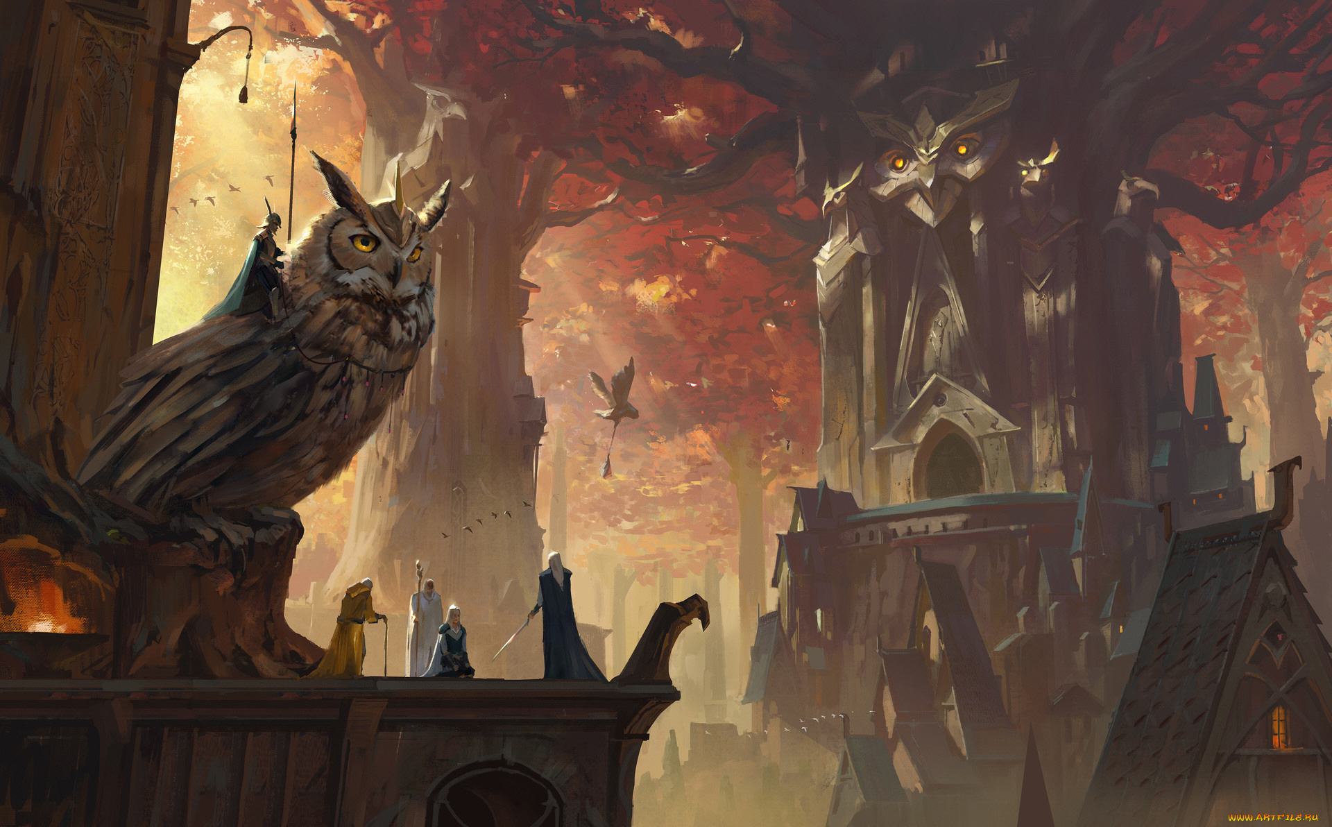 фэнтези, иные, миры, , иные, времена, сова