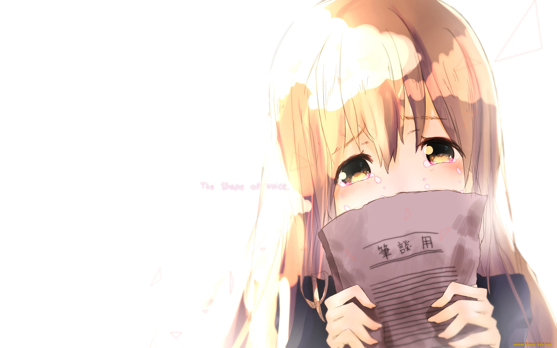 аниме, koe, no, katachi, форма, голоса