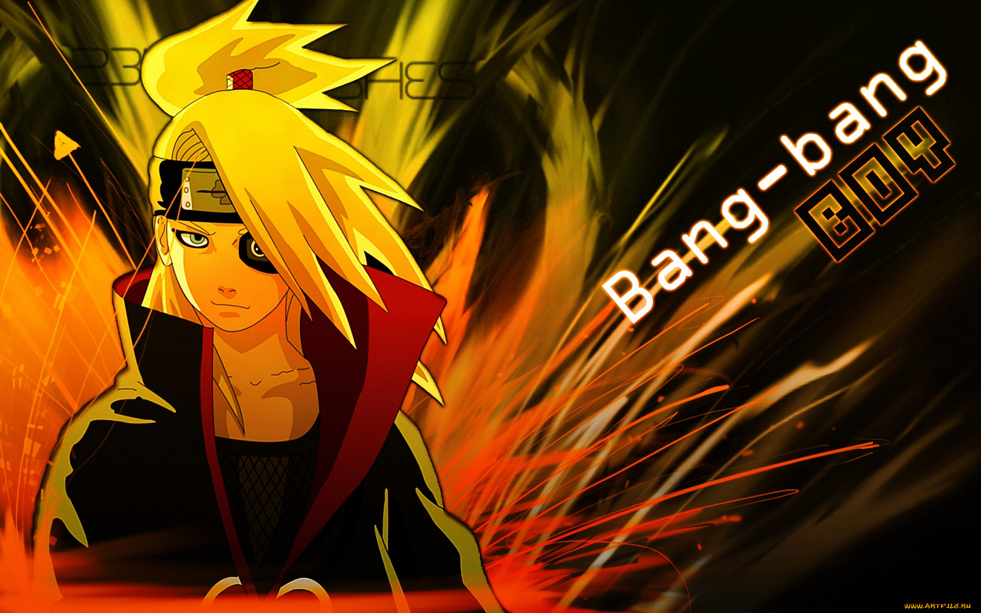 аниме, naruto, шиноби, воин, ниндзя, akatsuki, deidara