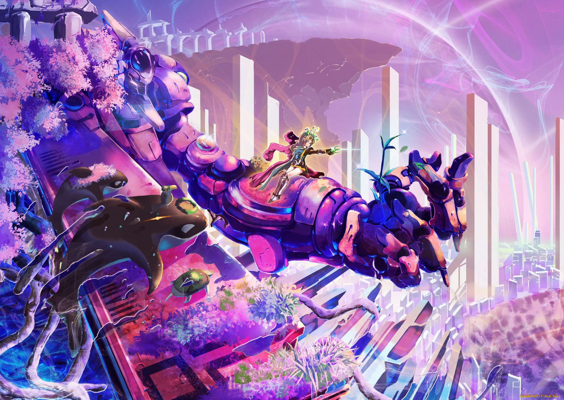 аниме, оружие, , техника, , технологии, арт