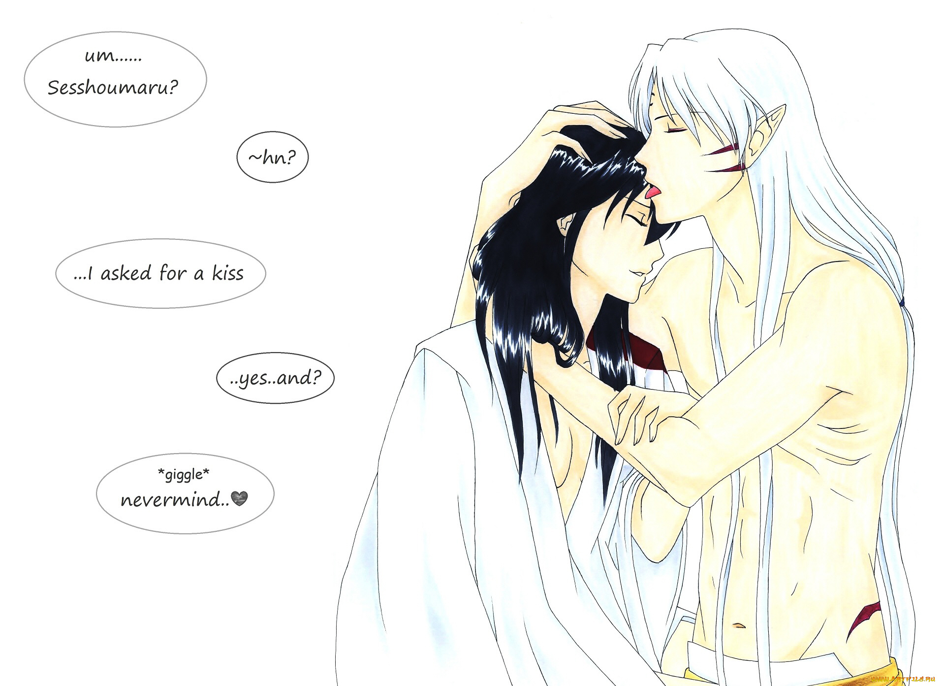 аниме, inuyasha, инуяша