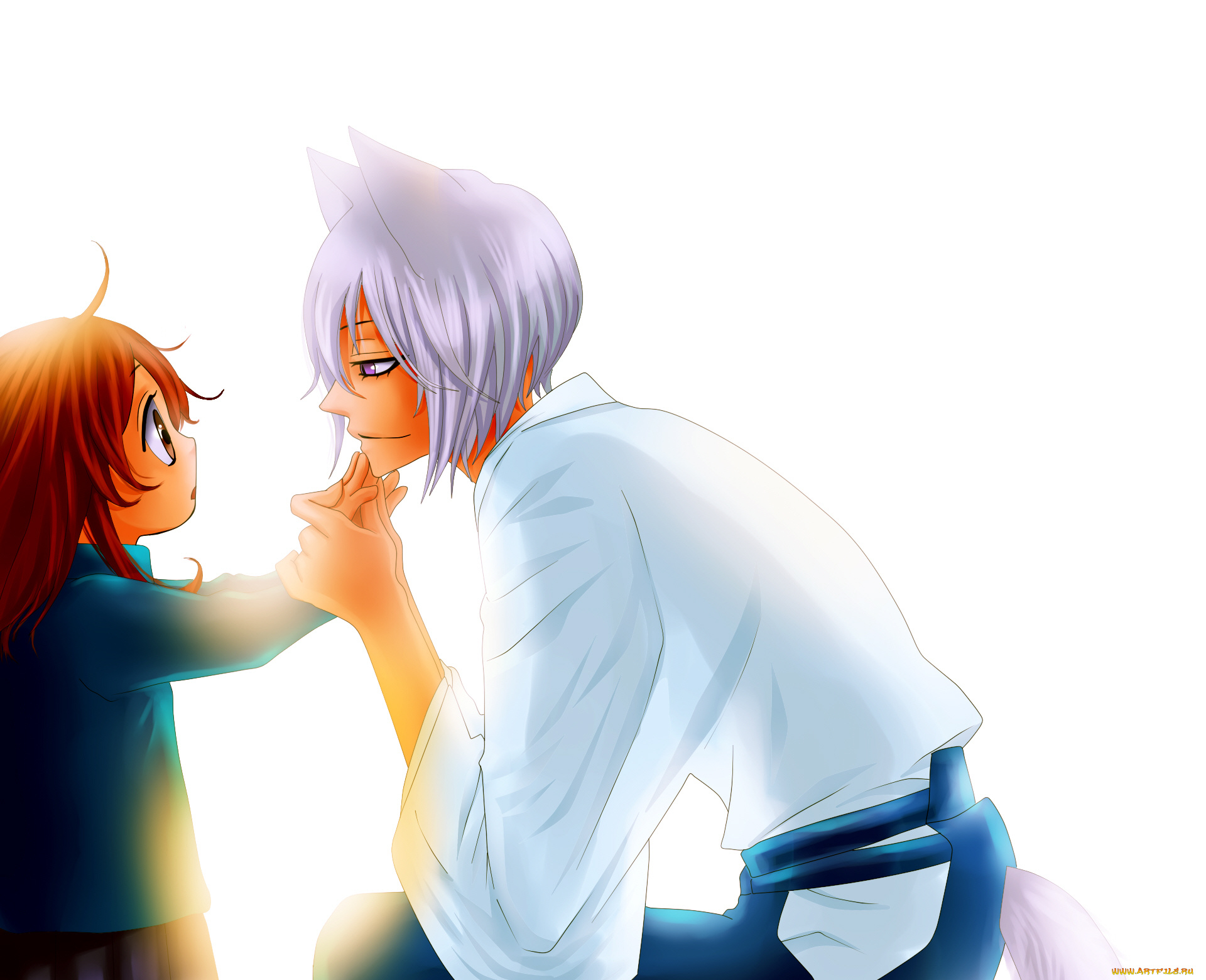 аниме, kamisama, hajimemashita, двое