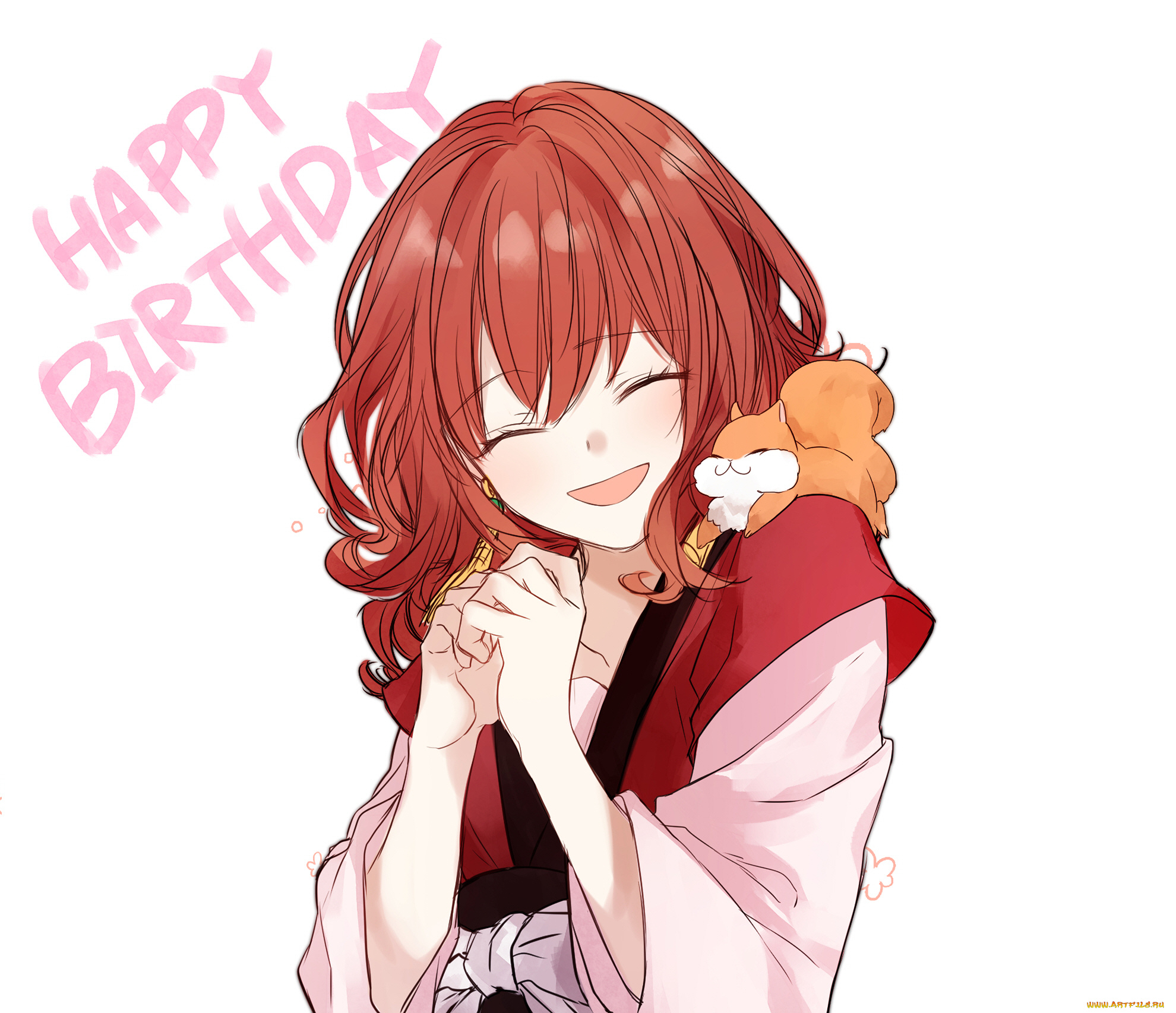 аниме, akatsuki, no, yona, девушка