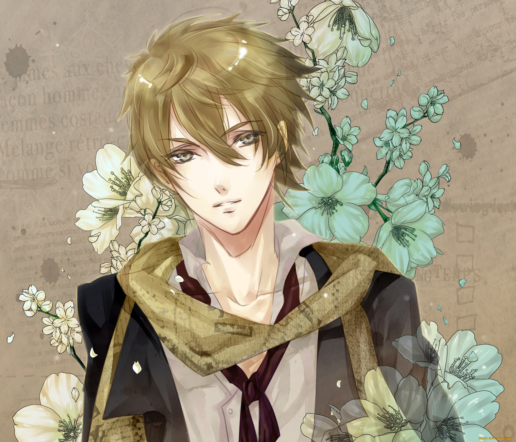 аниме, starry&, 9734, sky, звёздное, небо