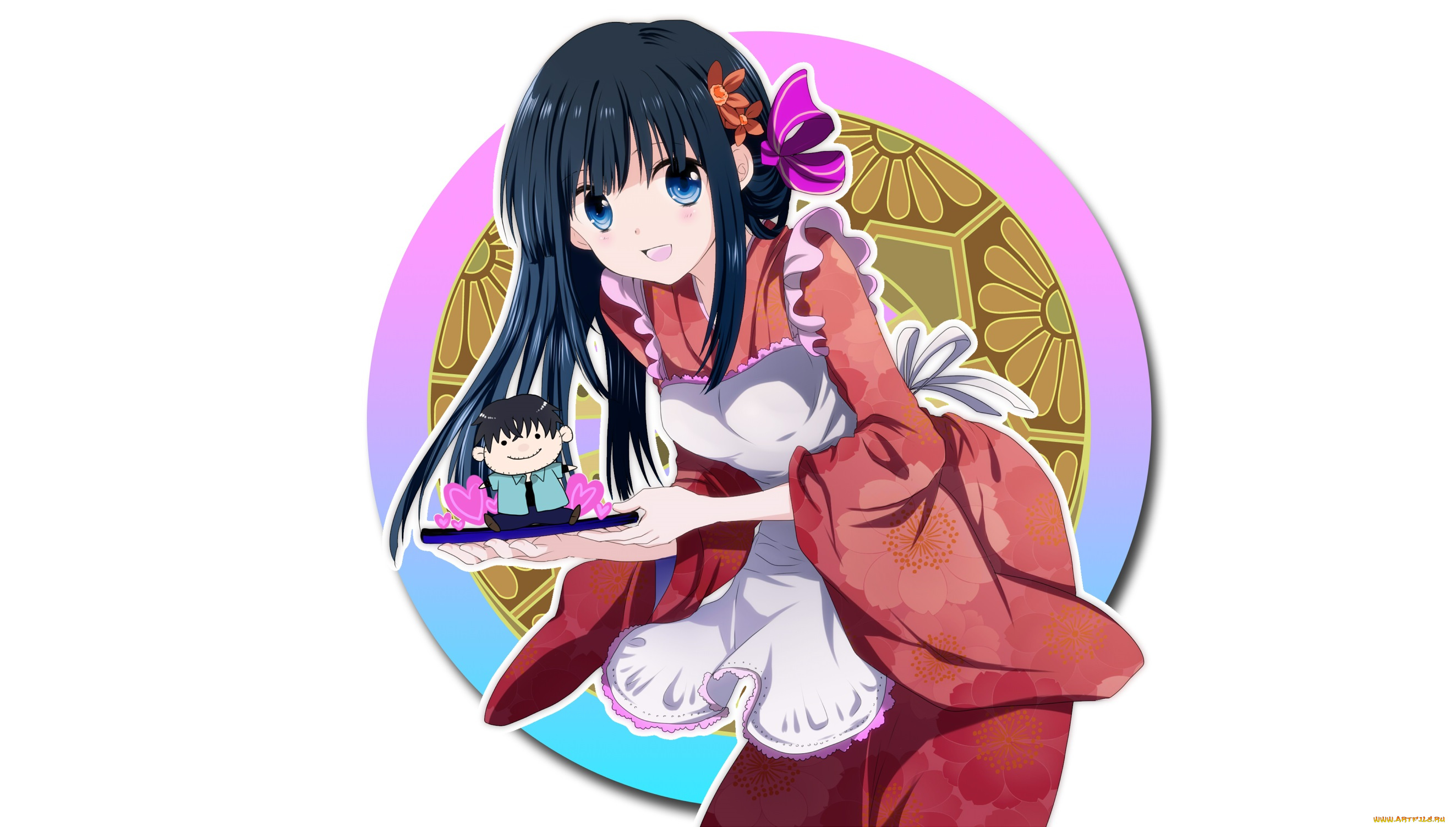 аниме, mahouka, koukou, no, rettousei, девушка