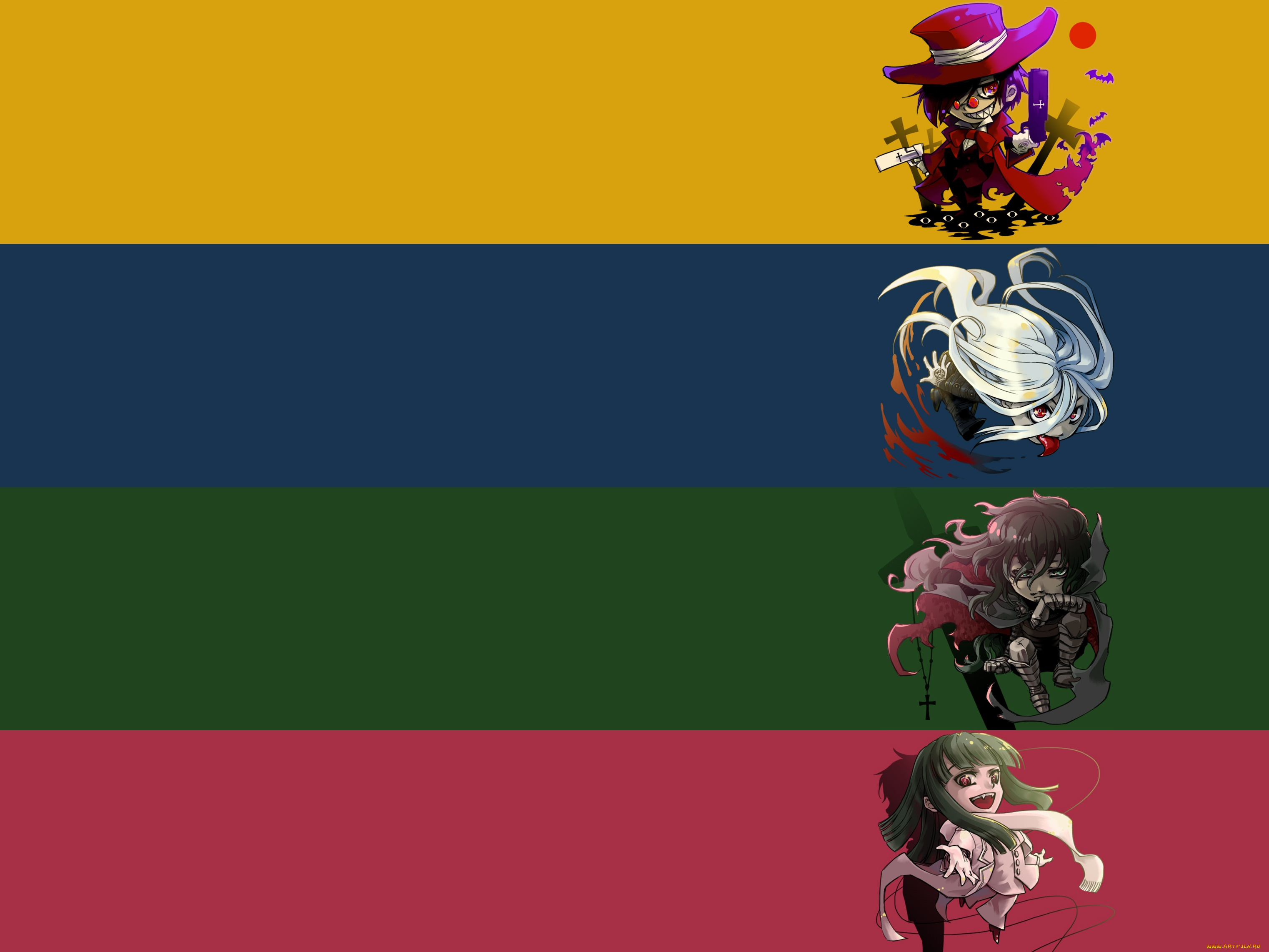 аниме, hellsing, хеллсинг