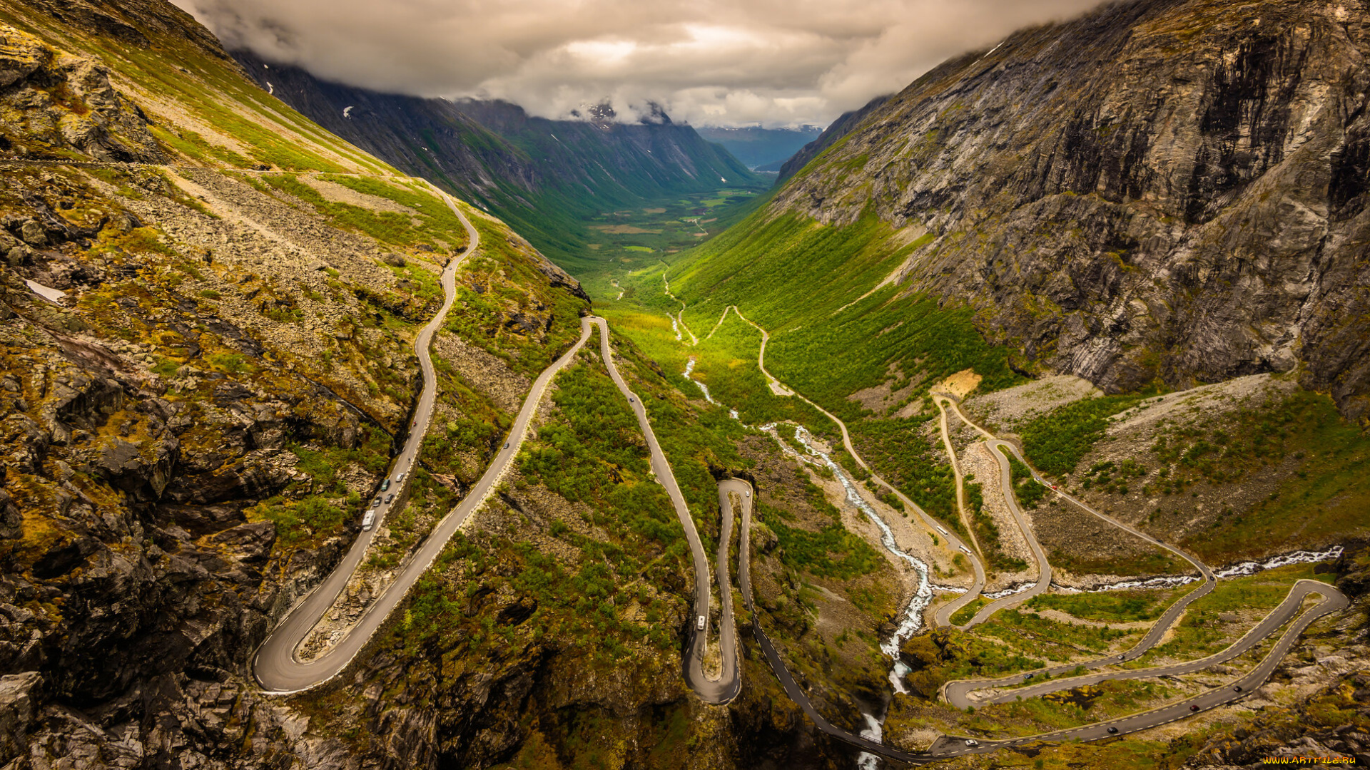 природа, дороги, простор