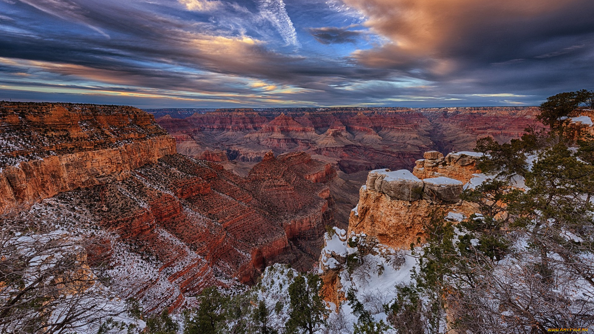 природа, горы, простор