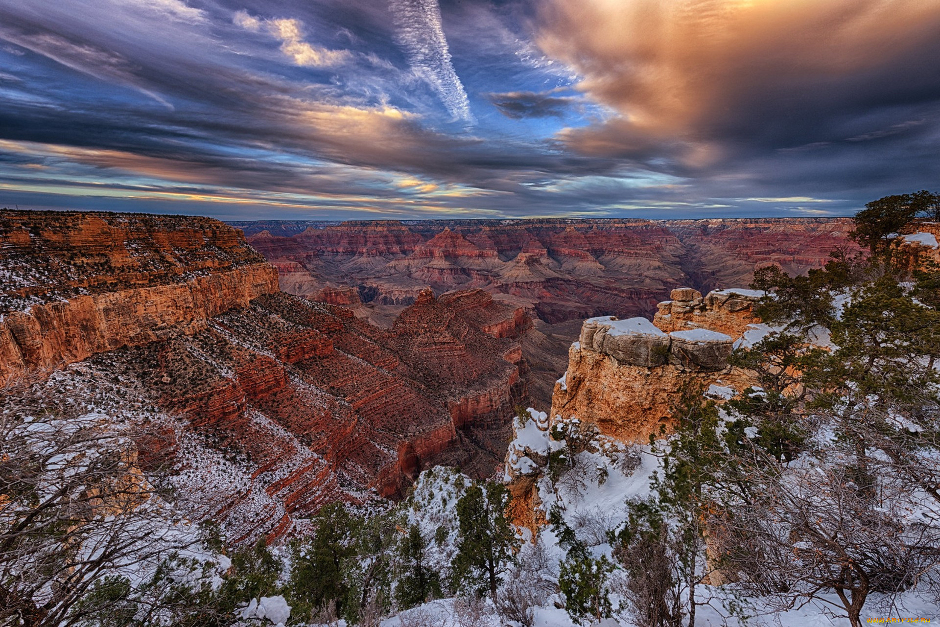 природа, горы, простор