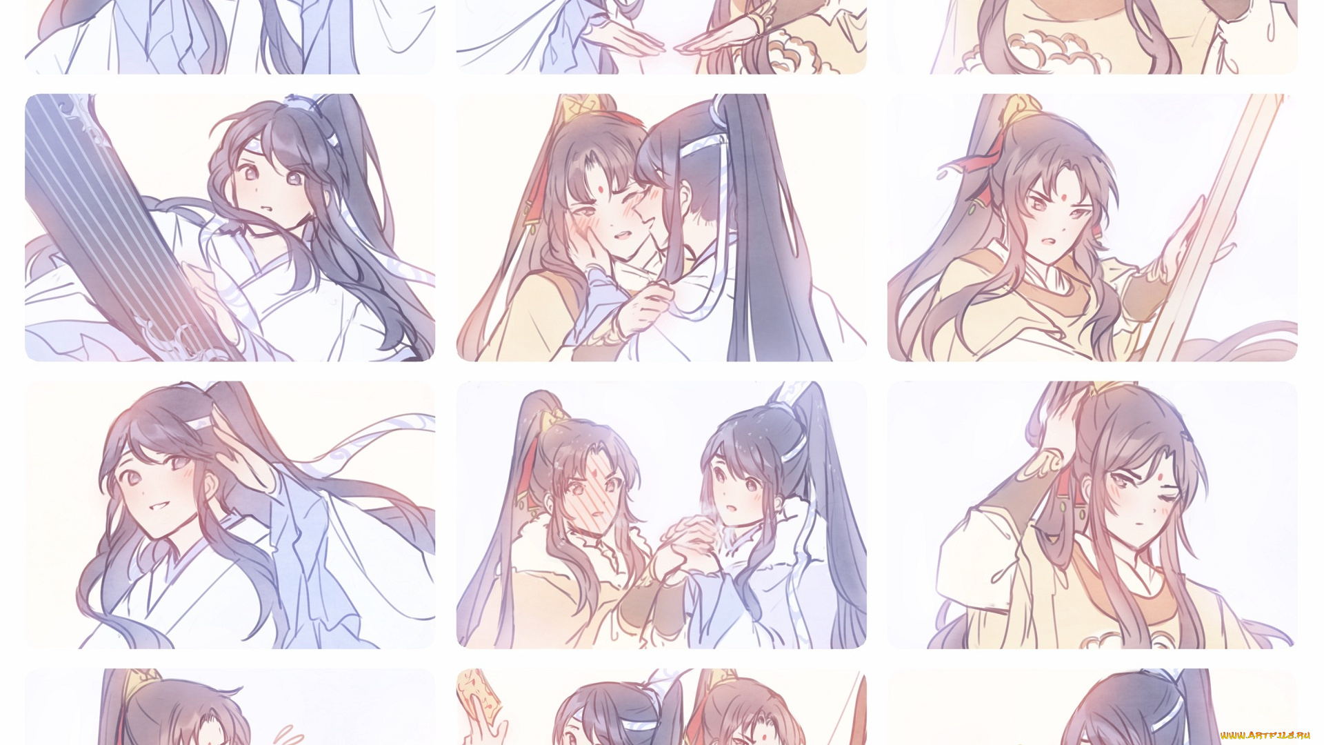 аниме, mo, dao, zu, shi, the, untamed, неукротимый, повелитель, чэньцин, мосян, тунсю, mo, dao, zu, shi, магистр, дьявольского, культа