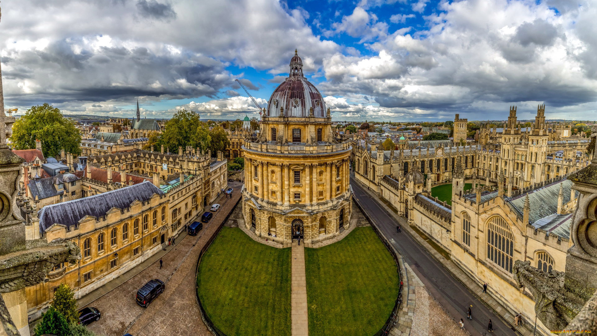 oxford, england, города, -, панорамы