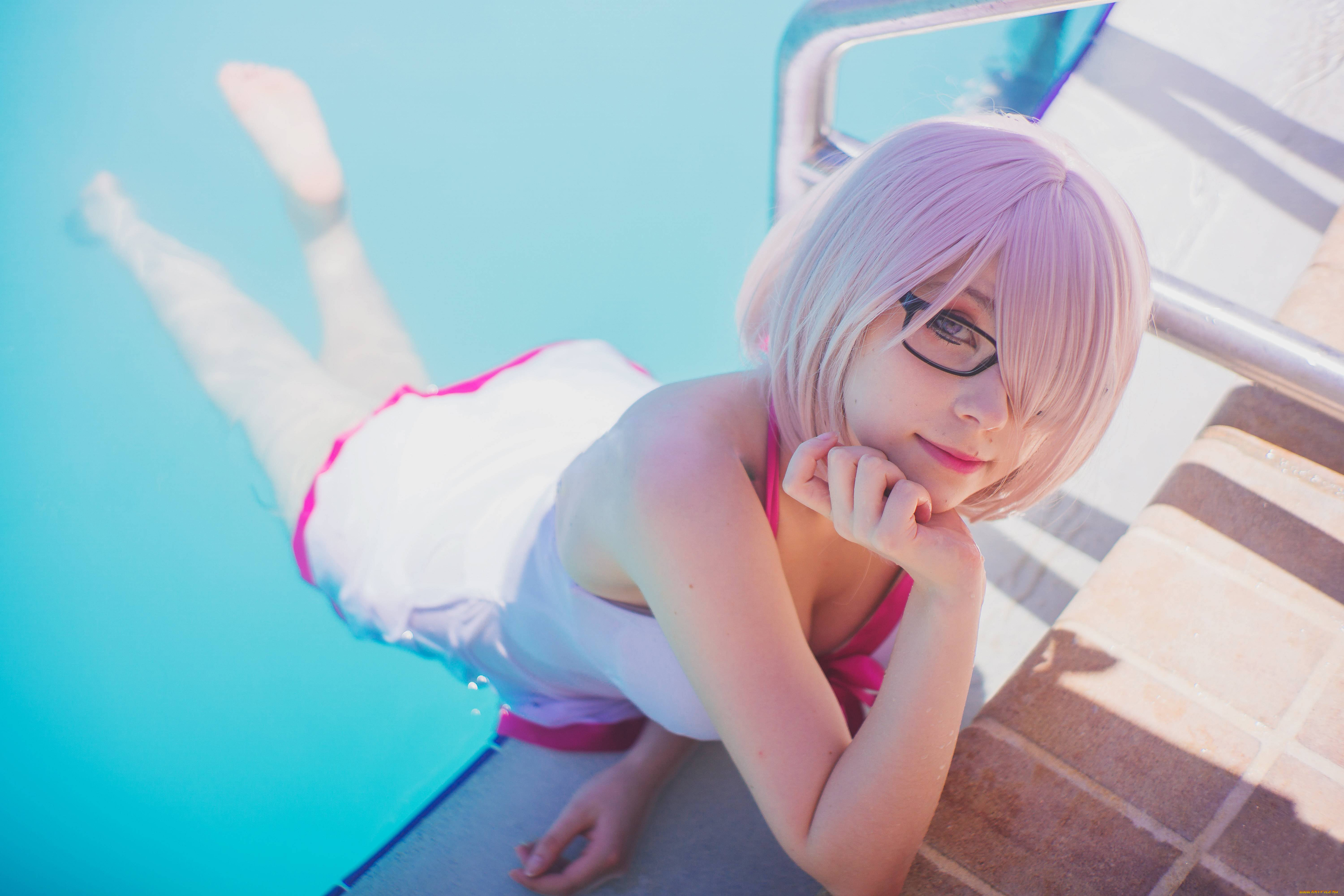 девушки, -, креатив, , косплей, красивая, девушка, megumi, koneko