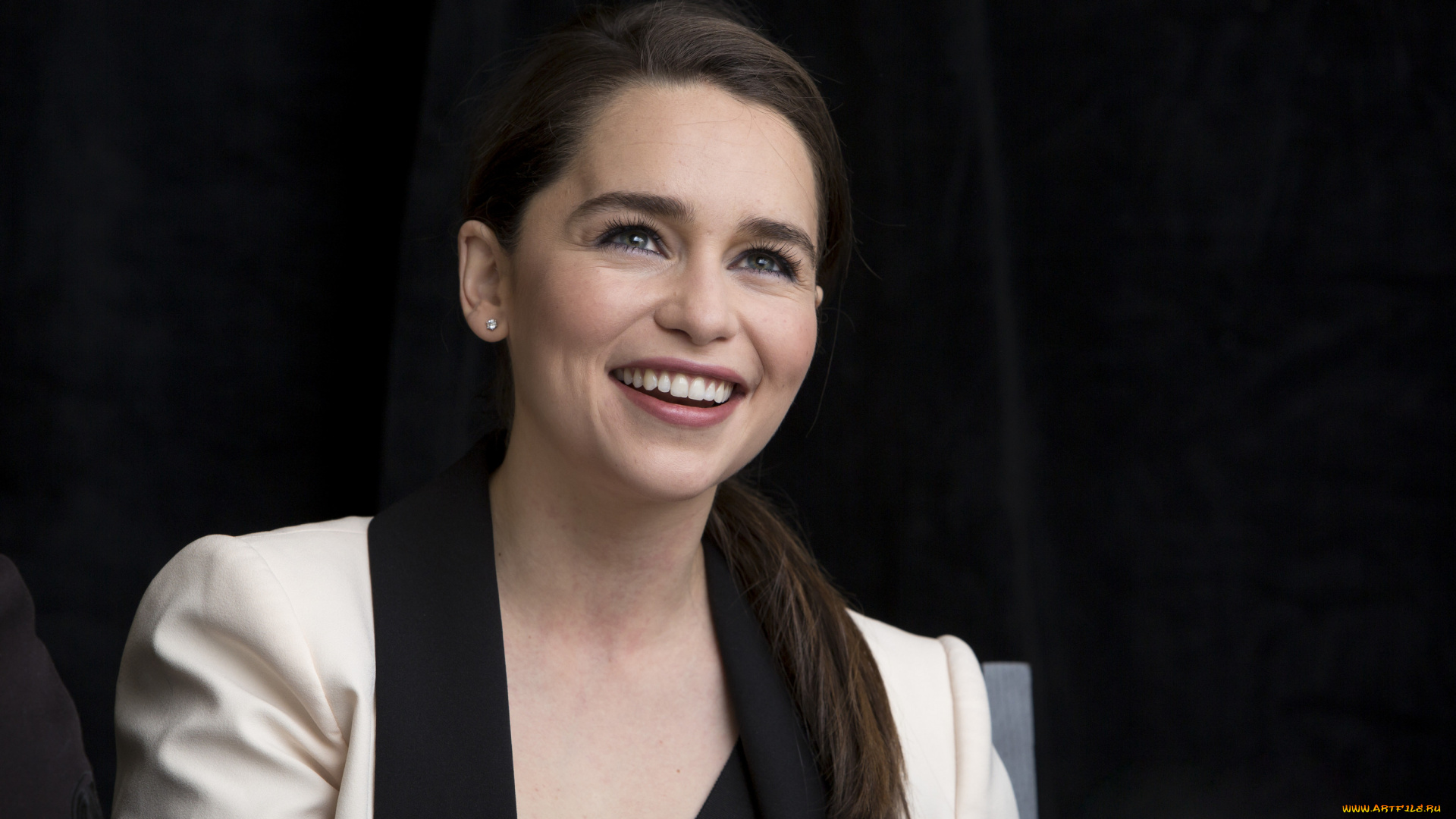 девушки, emilia, clarke, эмилия, кларк, актриса, брюнетка, знаменитости, женщины, улыбка