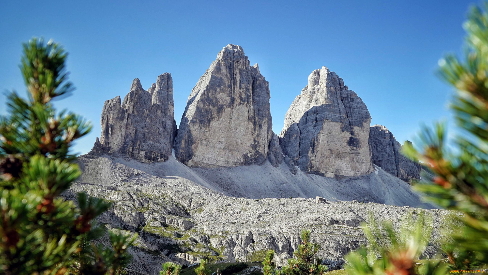 tre, cime, di, lavaredo, dolomites, italy, природа, горы, tre, cime, di, lavaredo