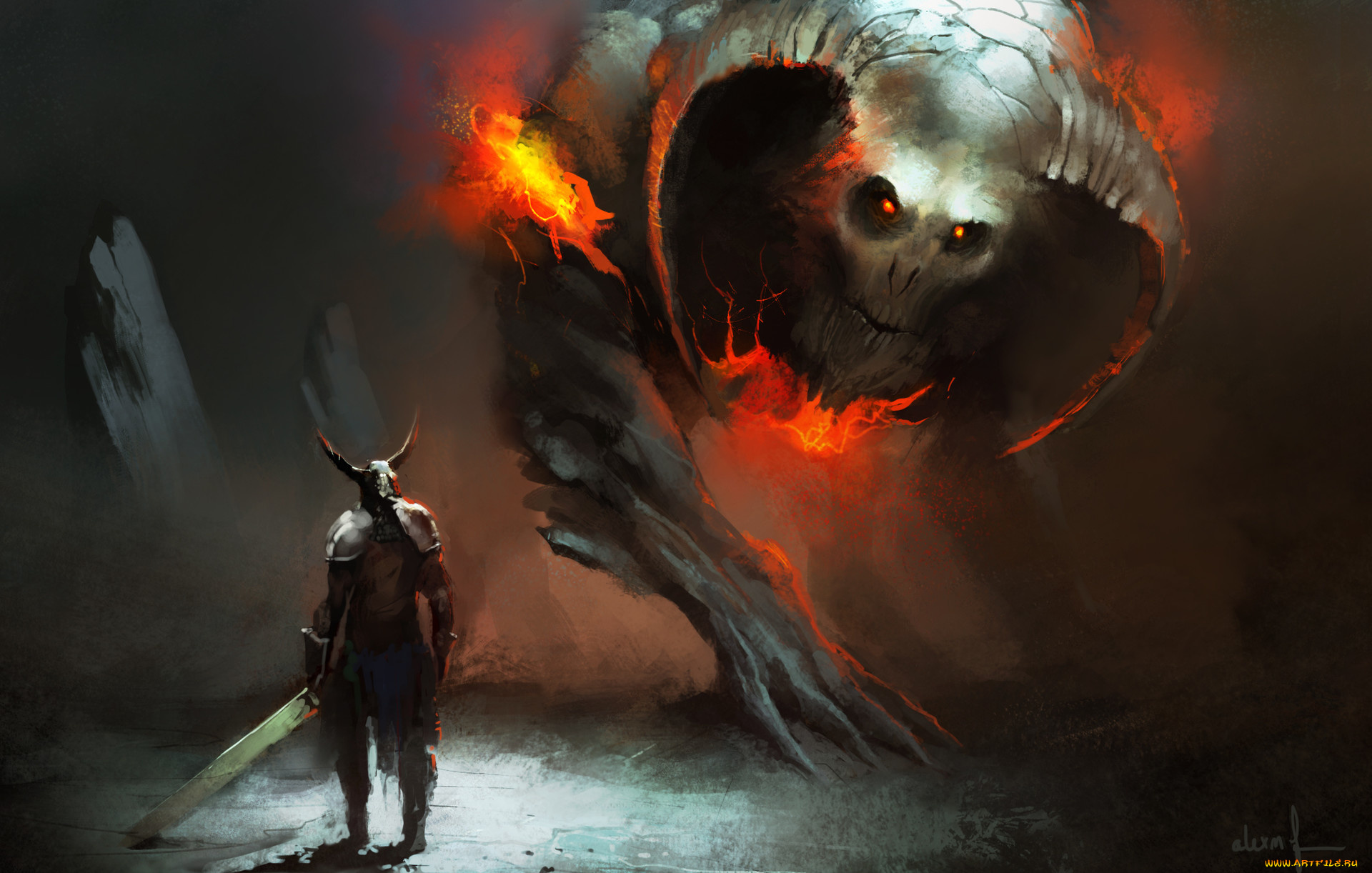 фэнтези, демоны, демон