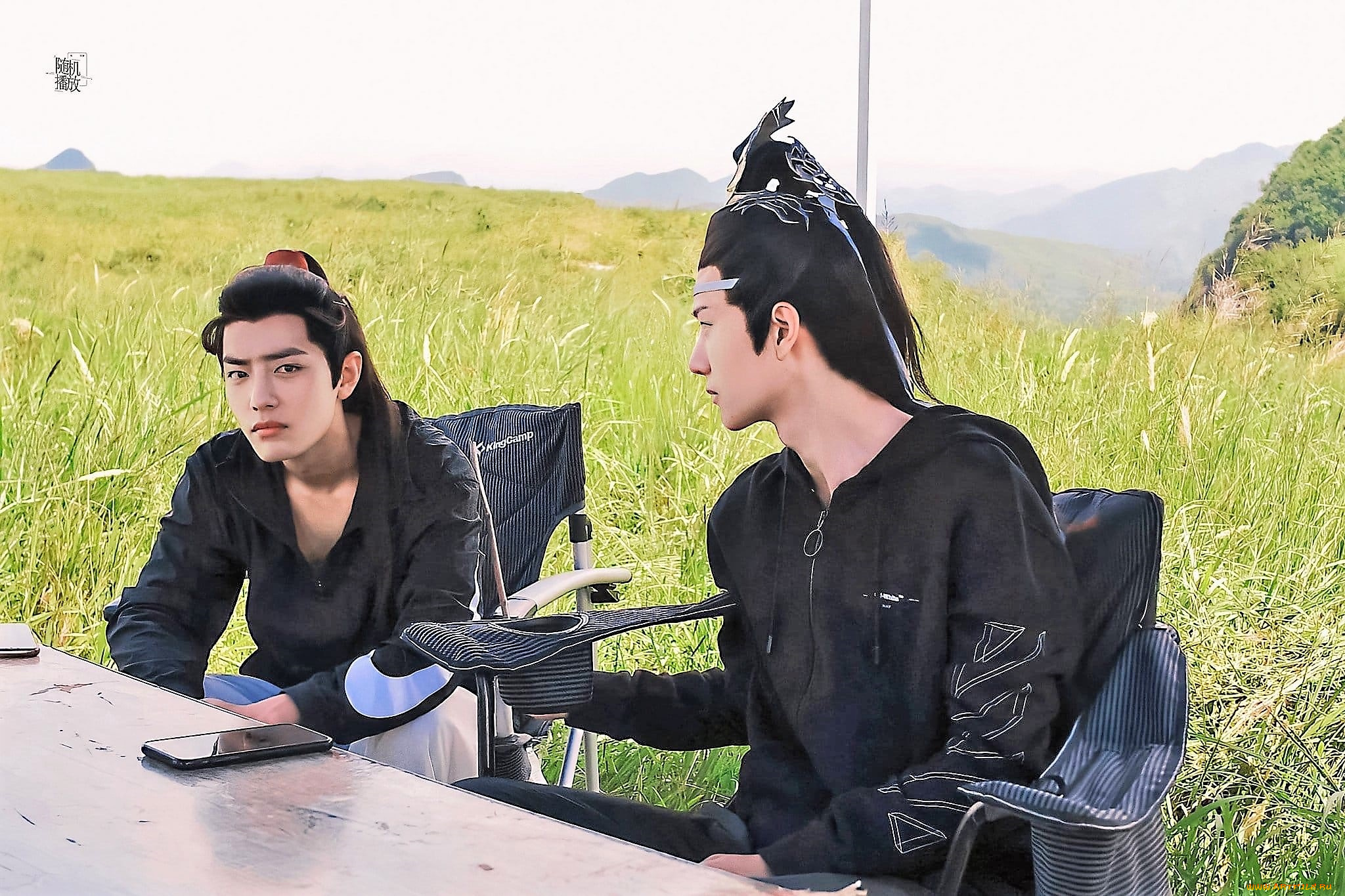 разное, знаменитости, сяо, чжань, ван, ибо, костюмы, отдых