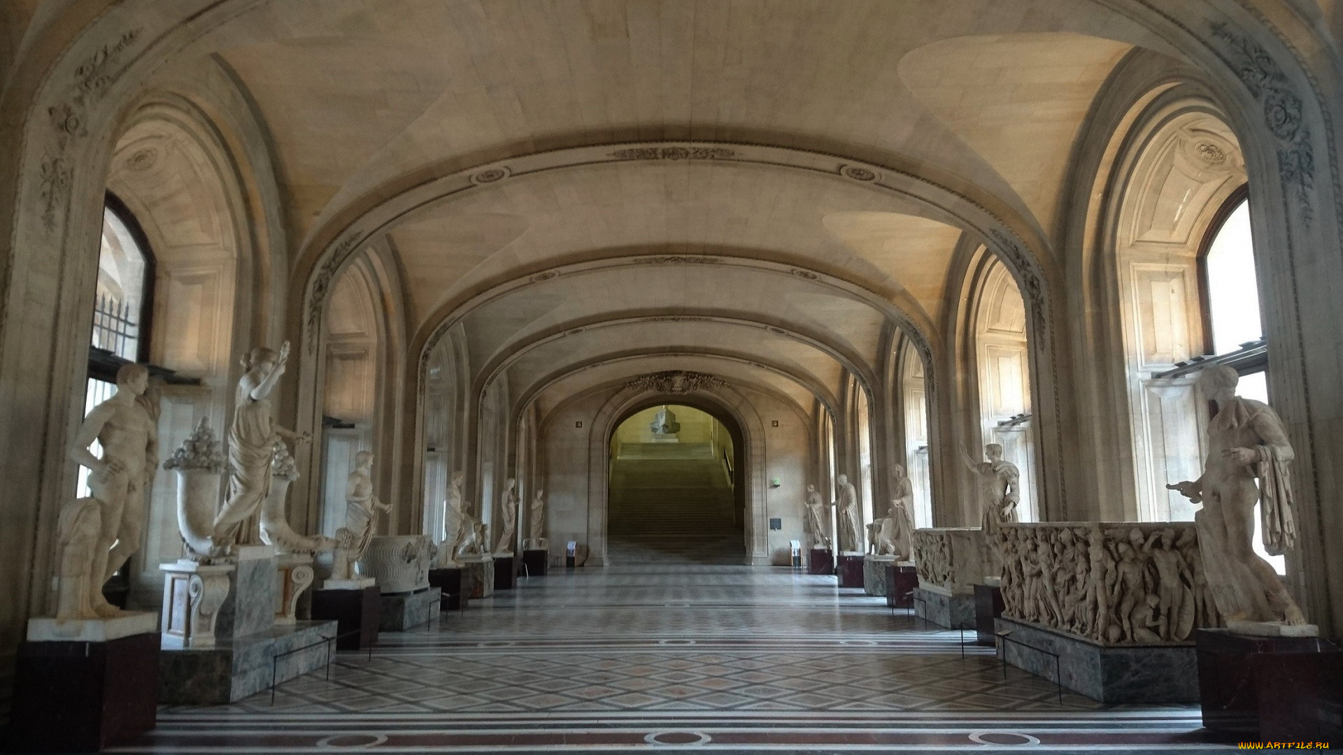 the, galerie, daru, in, the, louvre, museum, интерьер, дворцы, , музеи, the, galerie, daru, in, louvre, museum