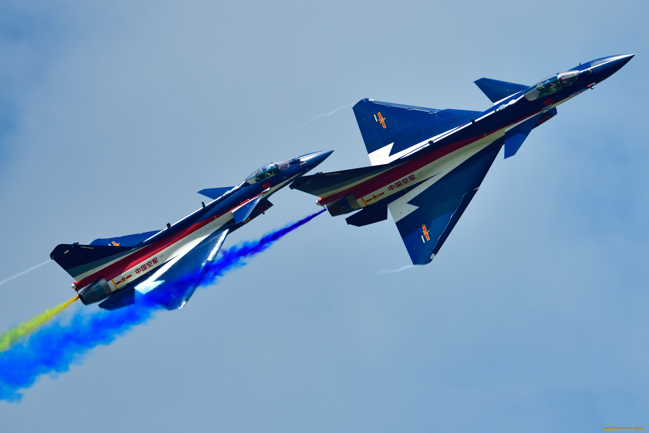 авиация, боевые, самолёты, военный, самолет, чэнду, j10, полет, военная, машина, облака, небо