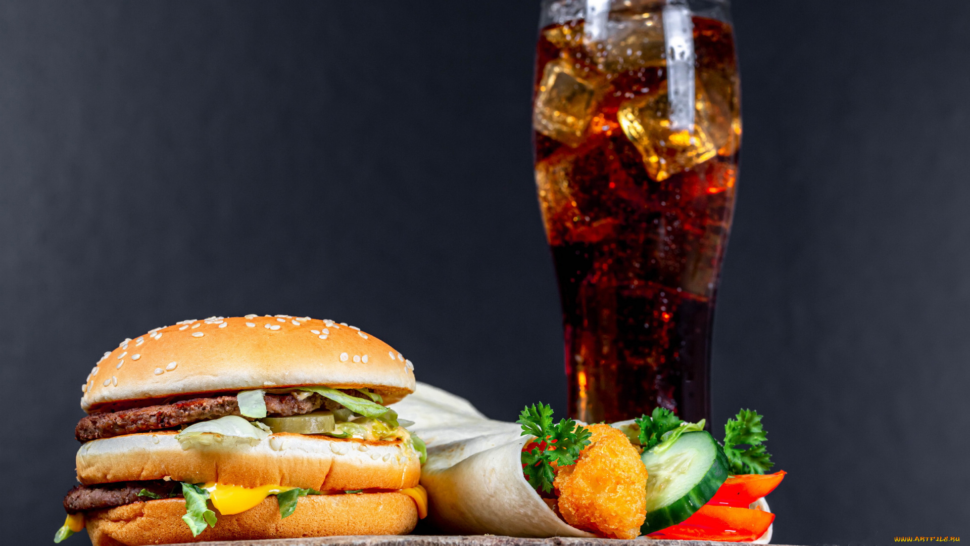 еда, бутерброды, , гамбургеры, , канапе, напиток, гамбургер, кола