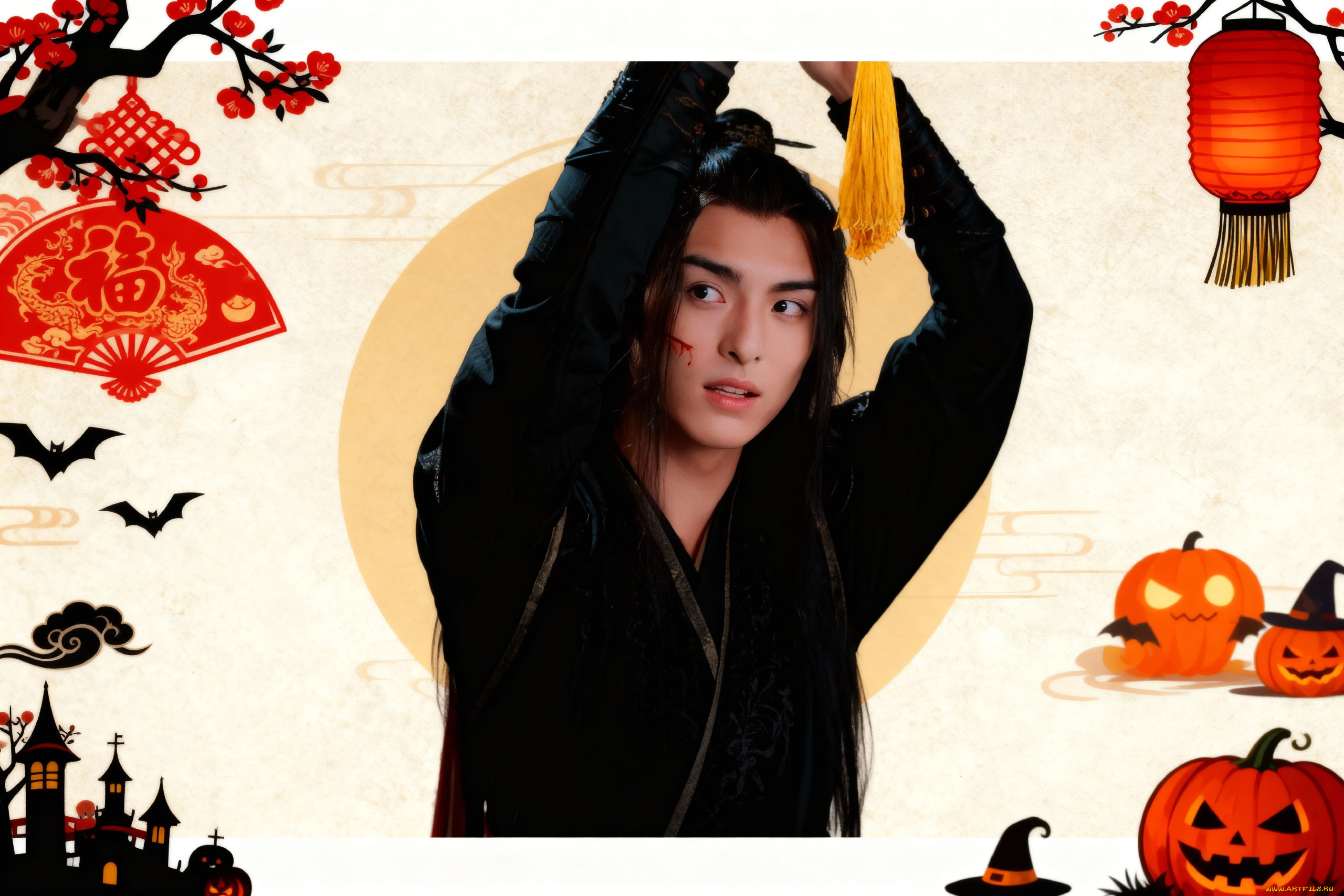 кино, фильмы, the, untamed, злодей, тыква, the, untamed, неукротимый, повелитель, чэньцин, xue, yang, сюэ, ян, ван, хао, сюань, halloween, хэллоуин