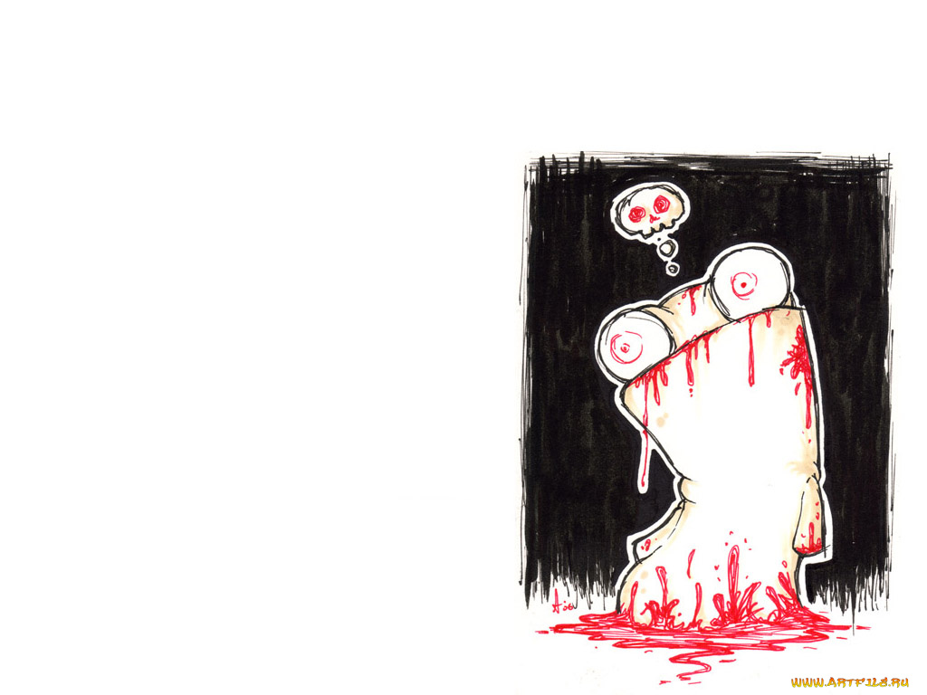 рисованные, минимализм