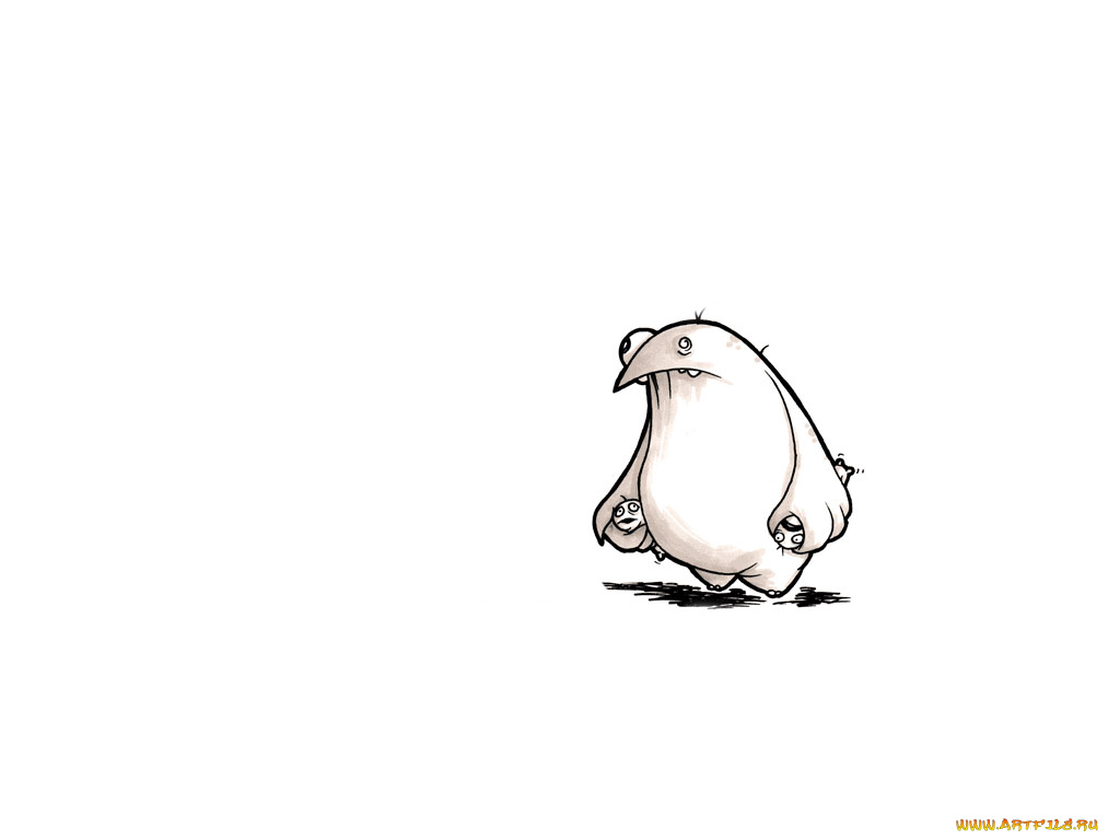 рисованные, минимализм