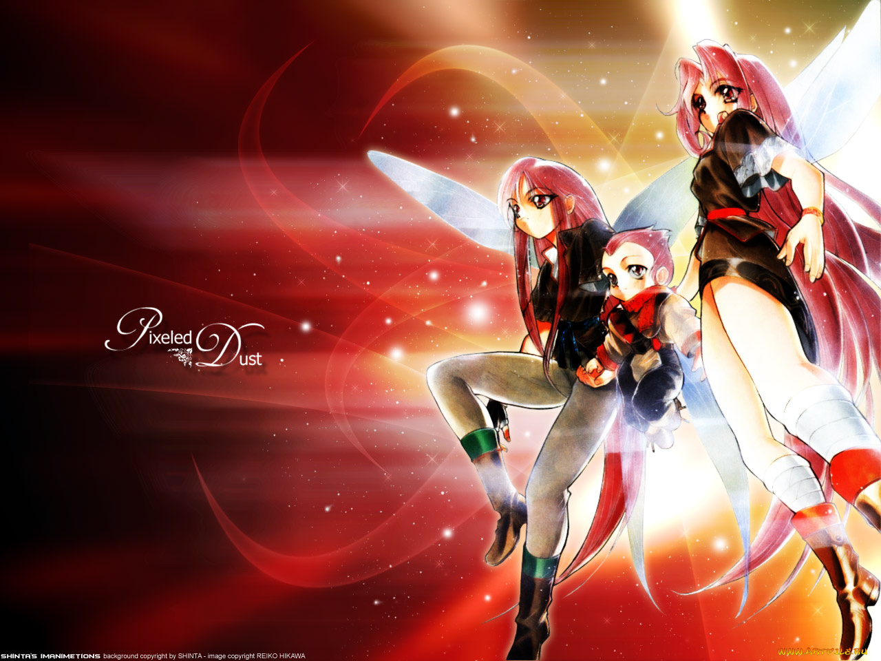 аниме, angels, demons