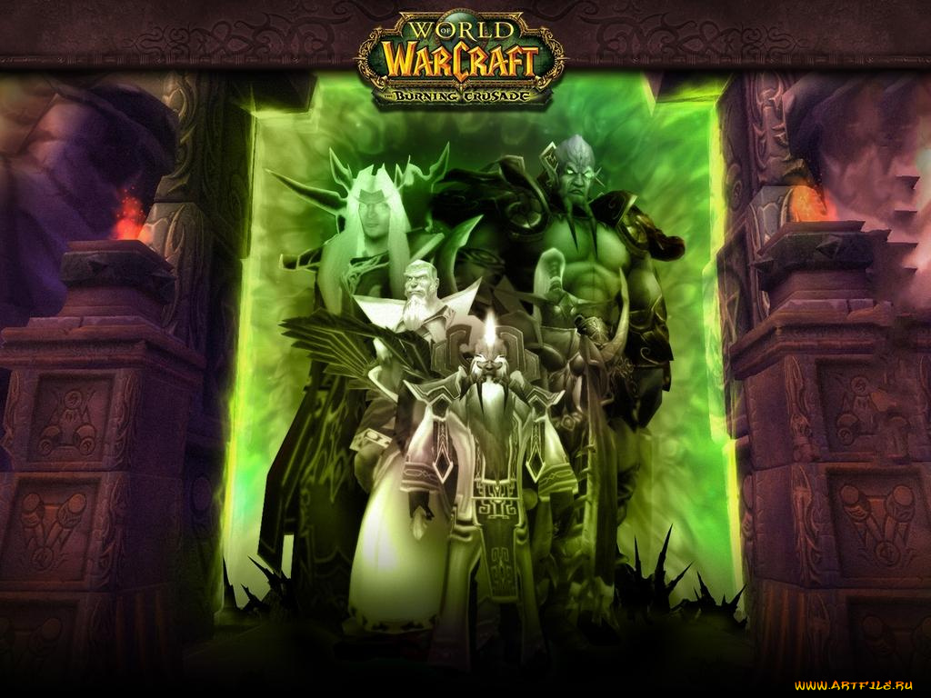 видео, игры, world, of, warcraft, the, burning, crusade