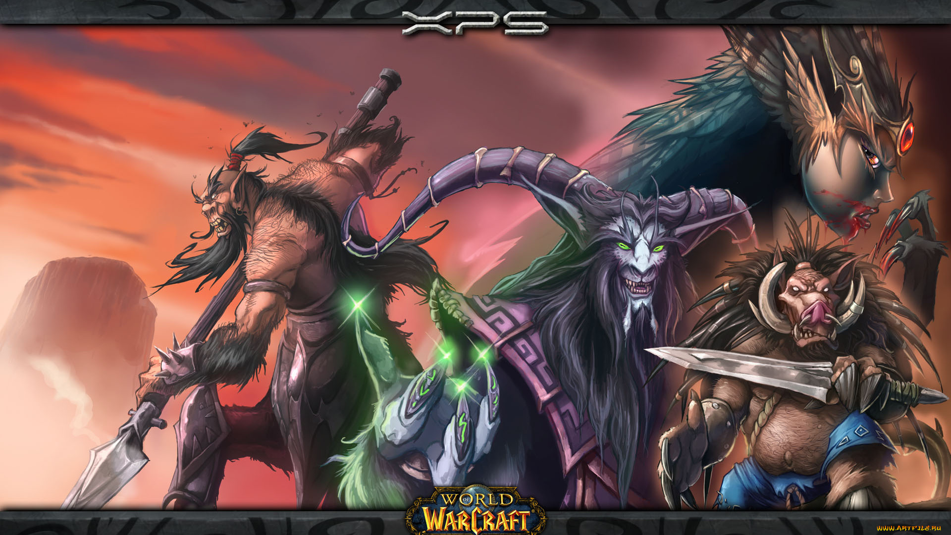 видео, игры, world, of, warcraft, lands, mystery