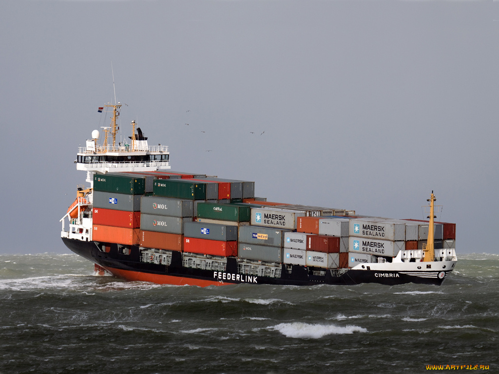 корабли, баржи