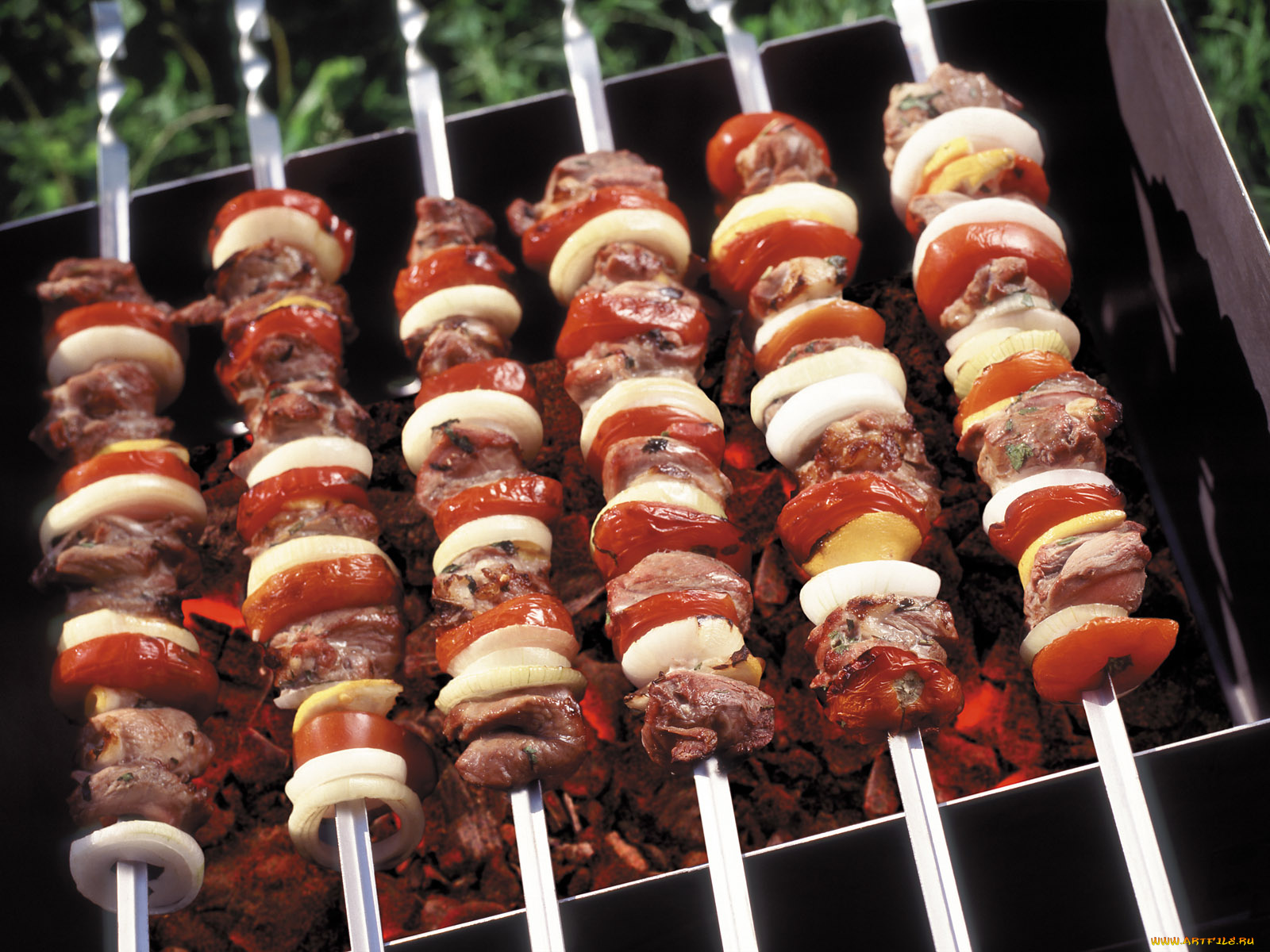 еда, шашлык, барбекю
