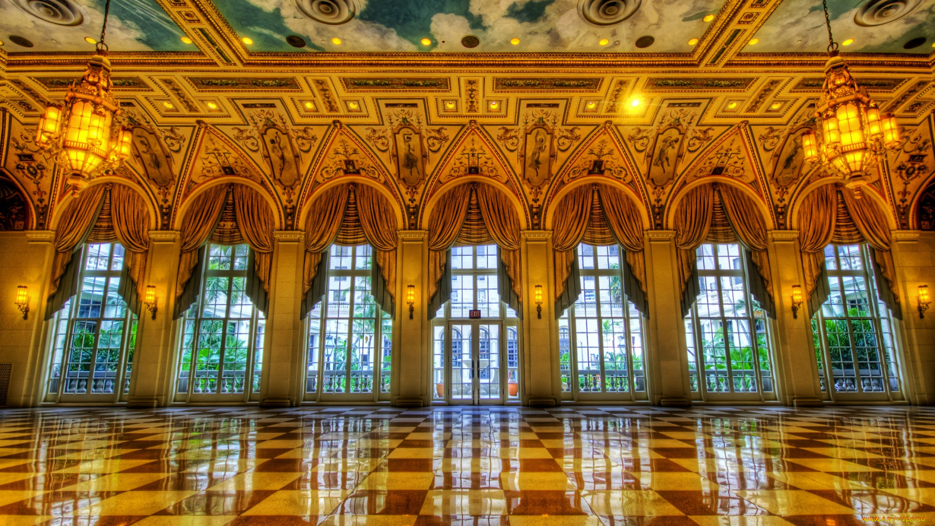 интерьер, дворцы, музеи