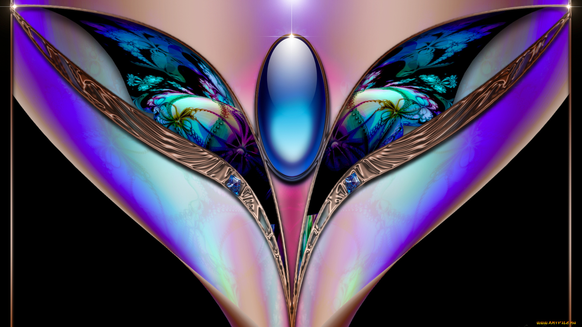 3д, графика, fractal, фракталы, абстракция, узор, фон