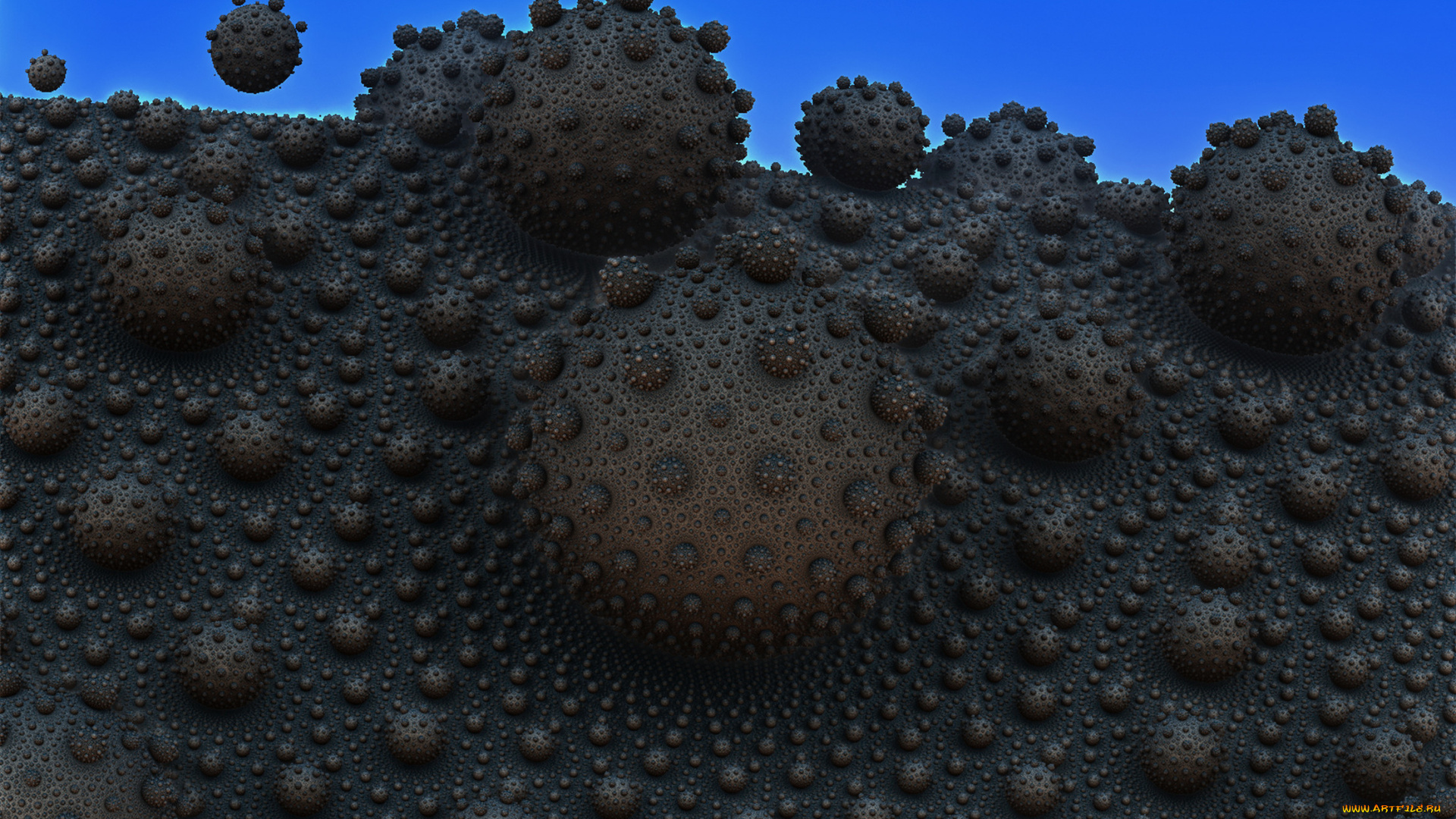 3д, графика, fractal, фракталы, абстракция, узор, тёмный