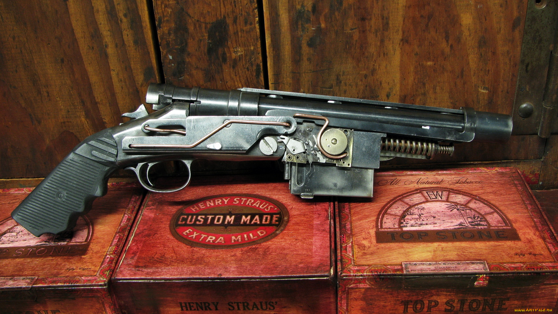 оружие, пистолеты, grand, approximiser, 3, shot, pistole, steampunk, gun