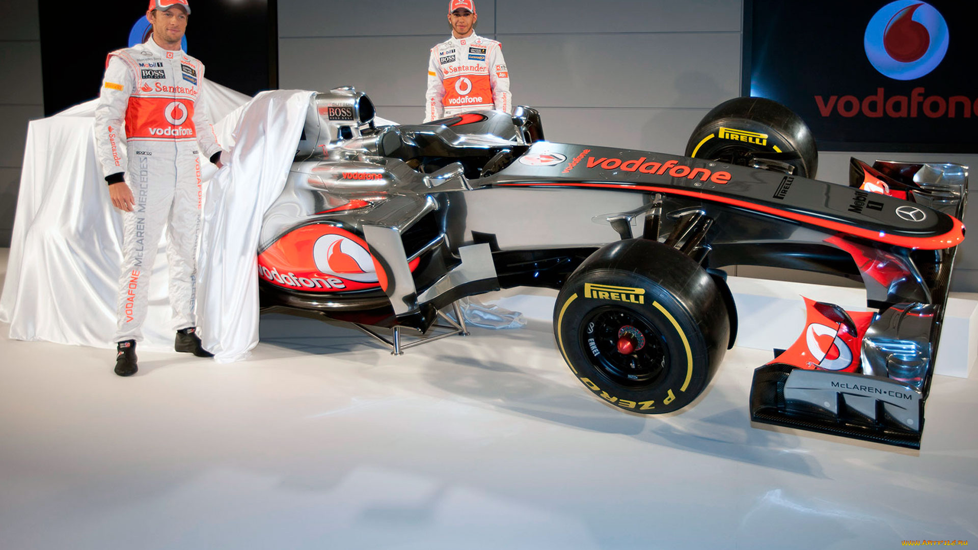 спорт, формула, экипаж, презентация, болид, мерседес