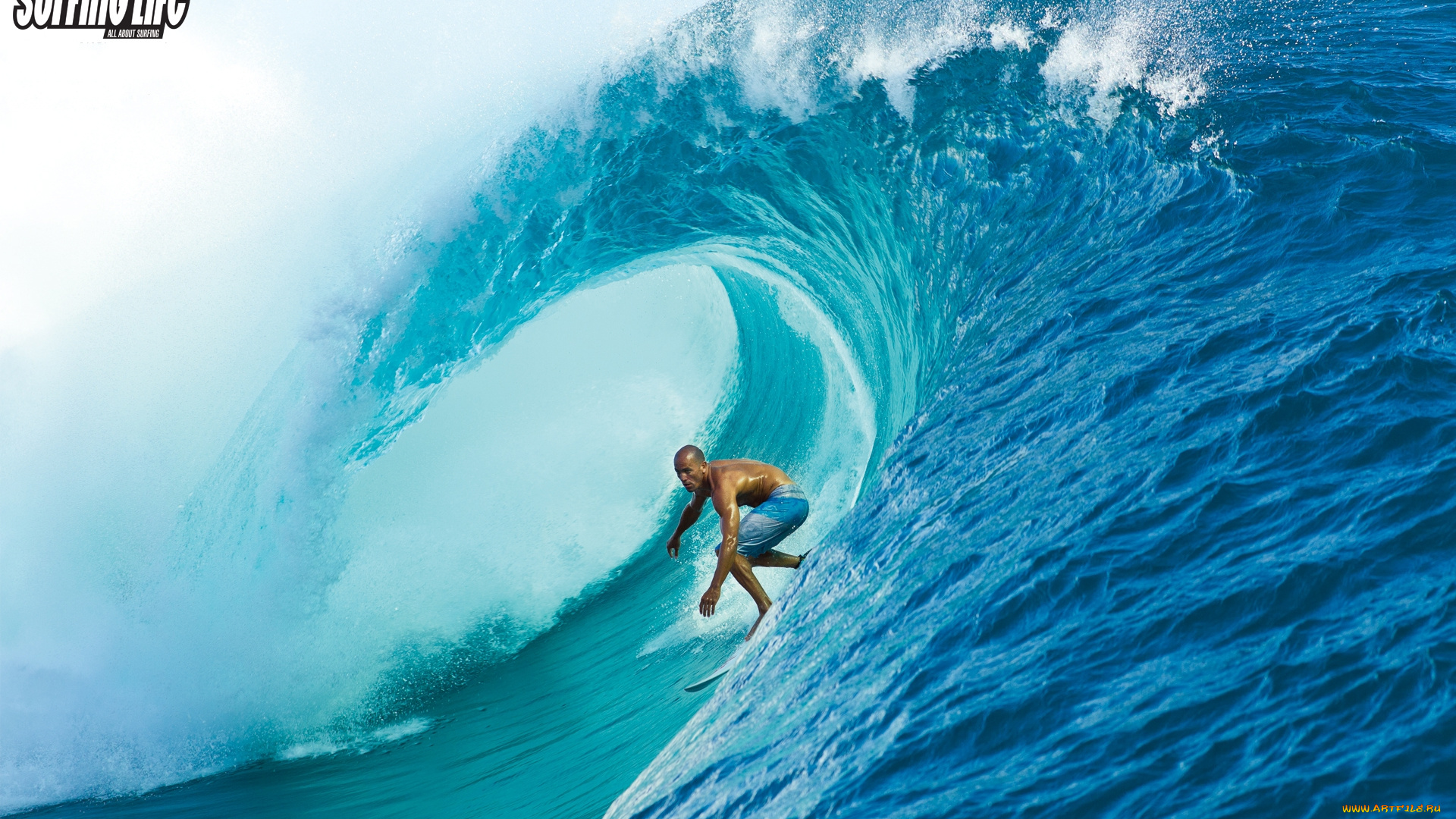 спорт, серфинг, океан, волна