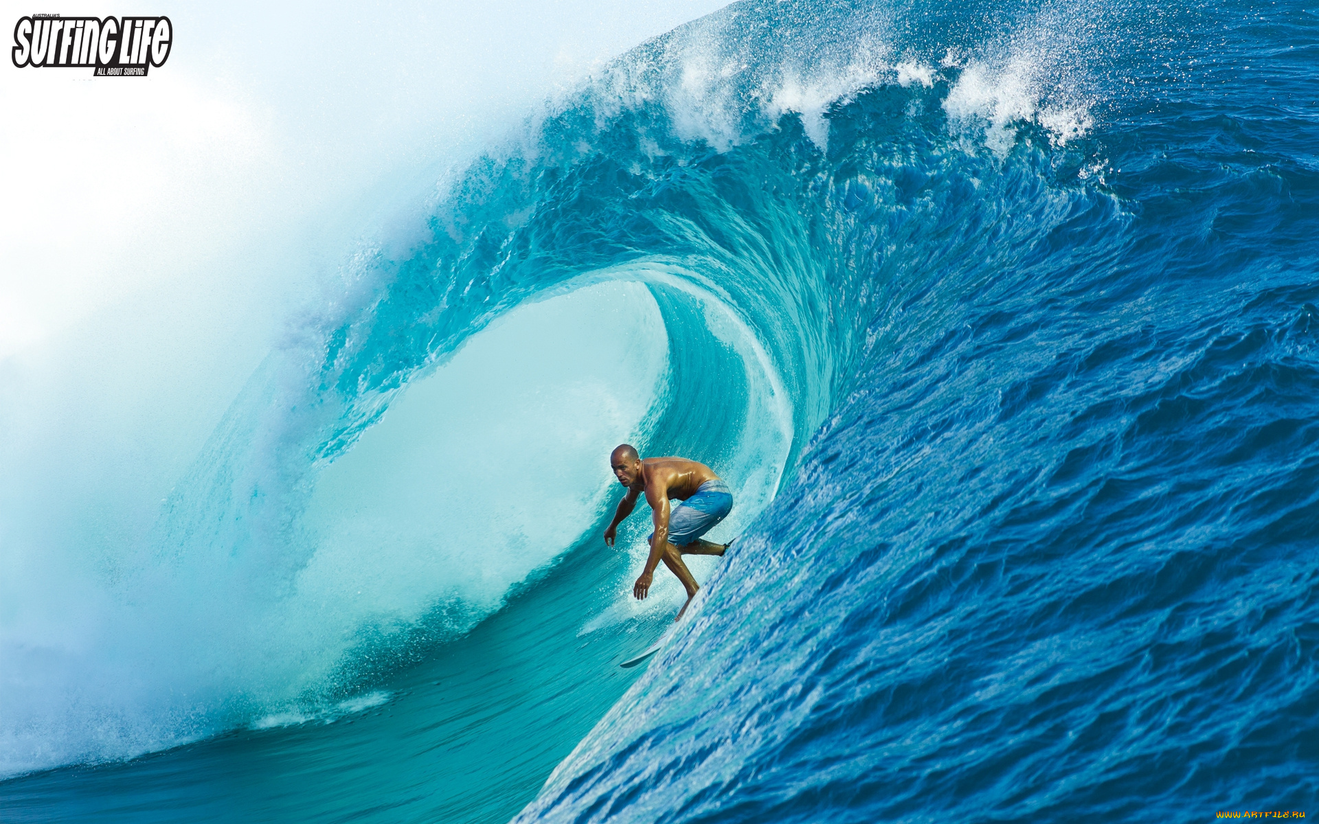 спорт, серфинг, океан, волна