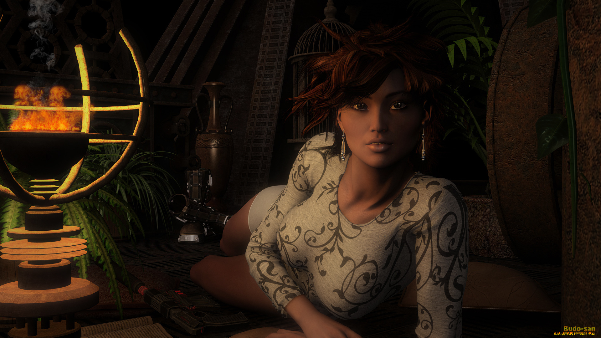 3д, графика, fantasy, , фантазия, девушка