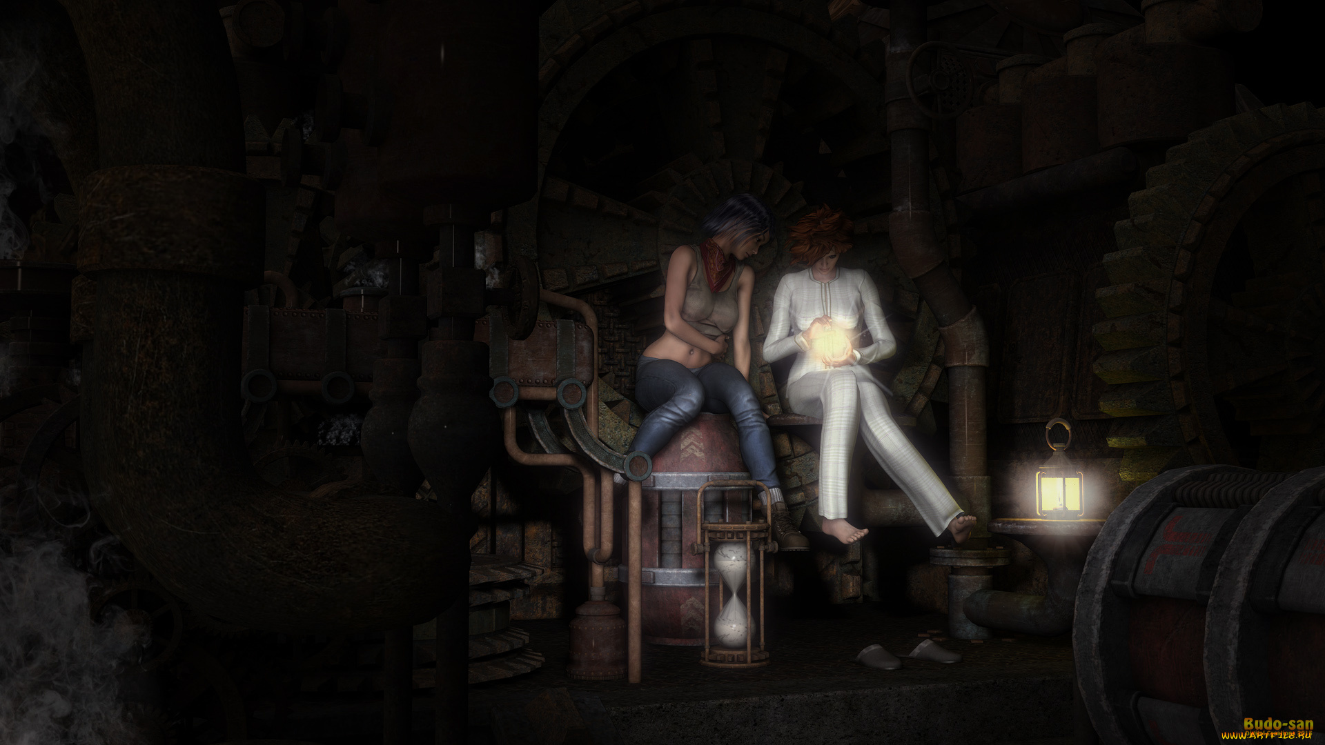 3д, графика, fantasy, , фантазия, магия, девушки