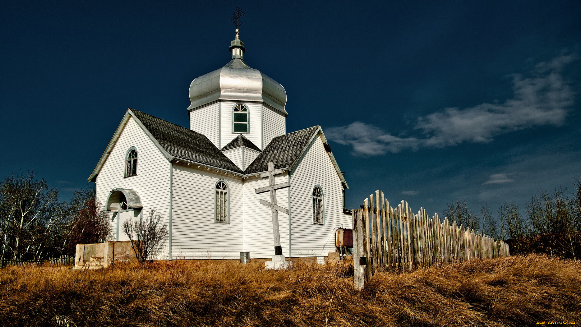 города, -, православные, церкви, , монастыри, трава, луг, забор, церковь