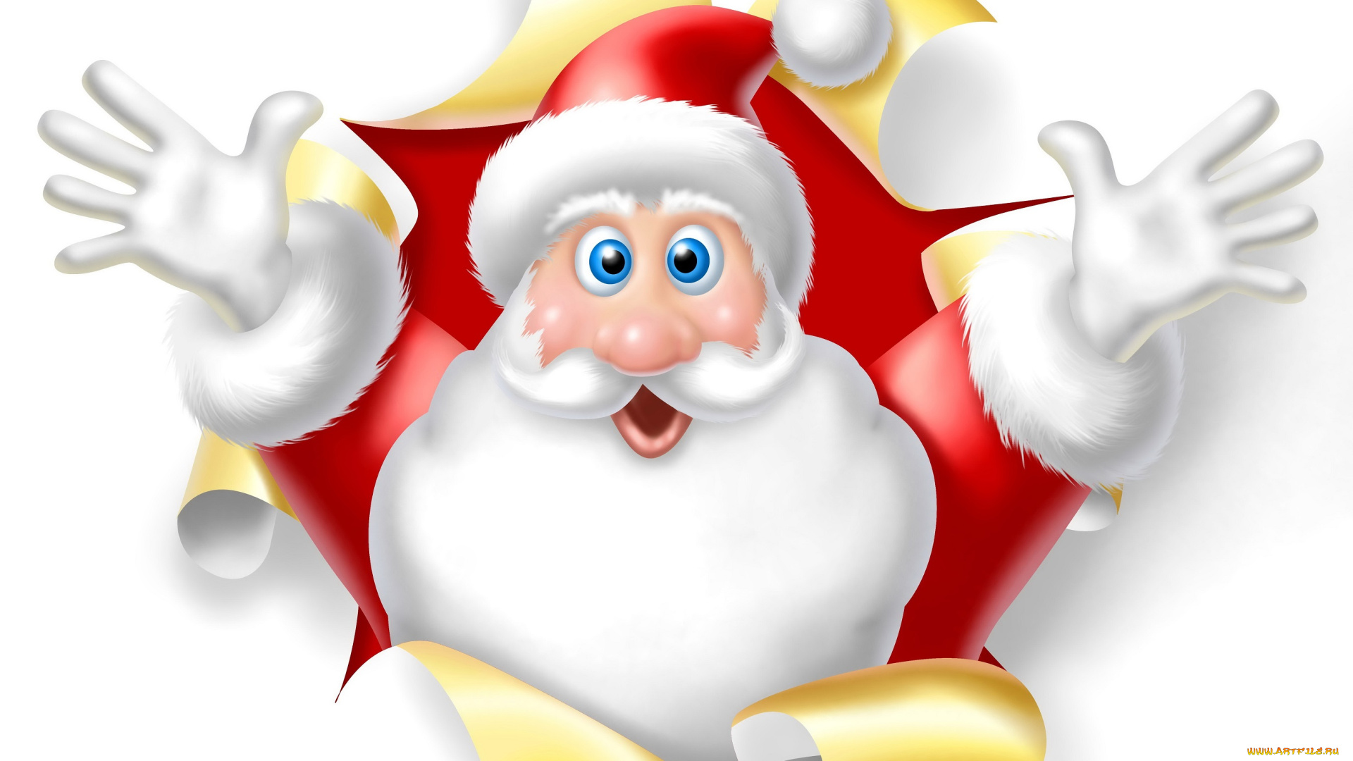 праздничные, векторная, графика, , новый, год, дед, мороз, шапка