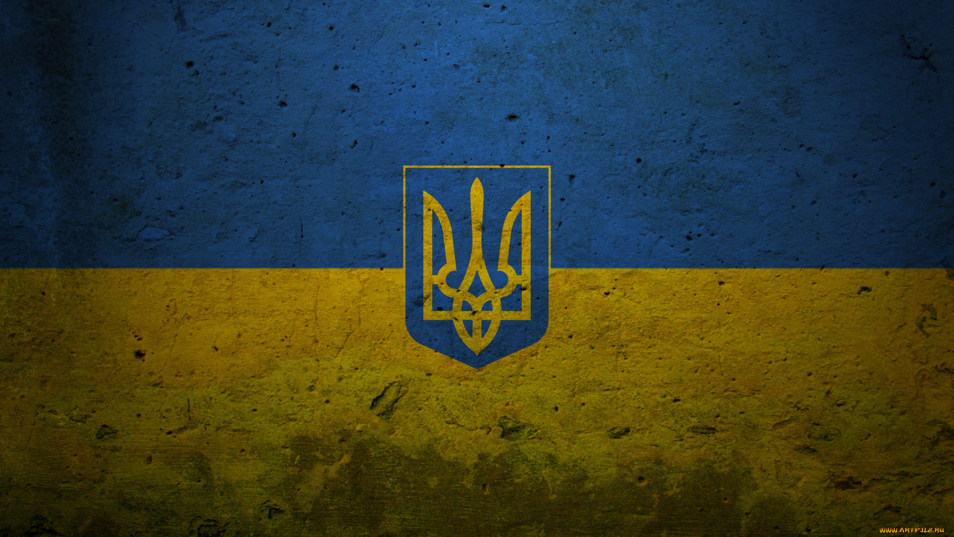 разное, граффити, флаг, стена, украина