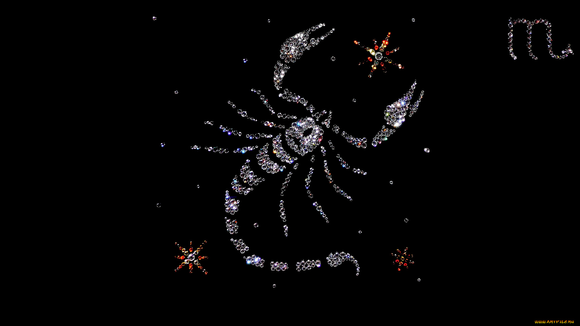 разное, знаки, зодиака, скорпион