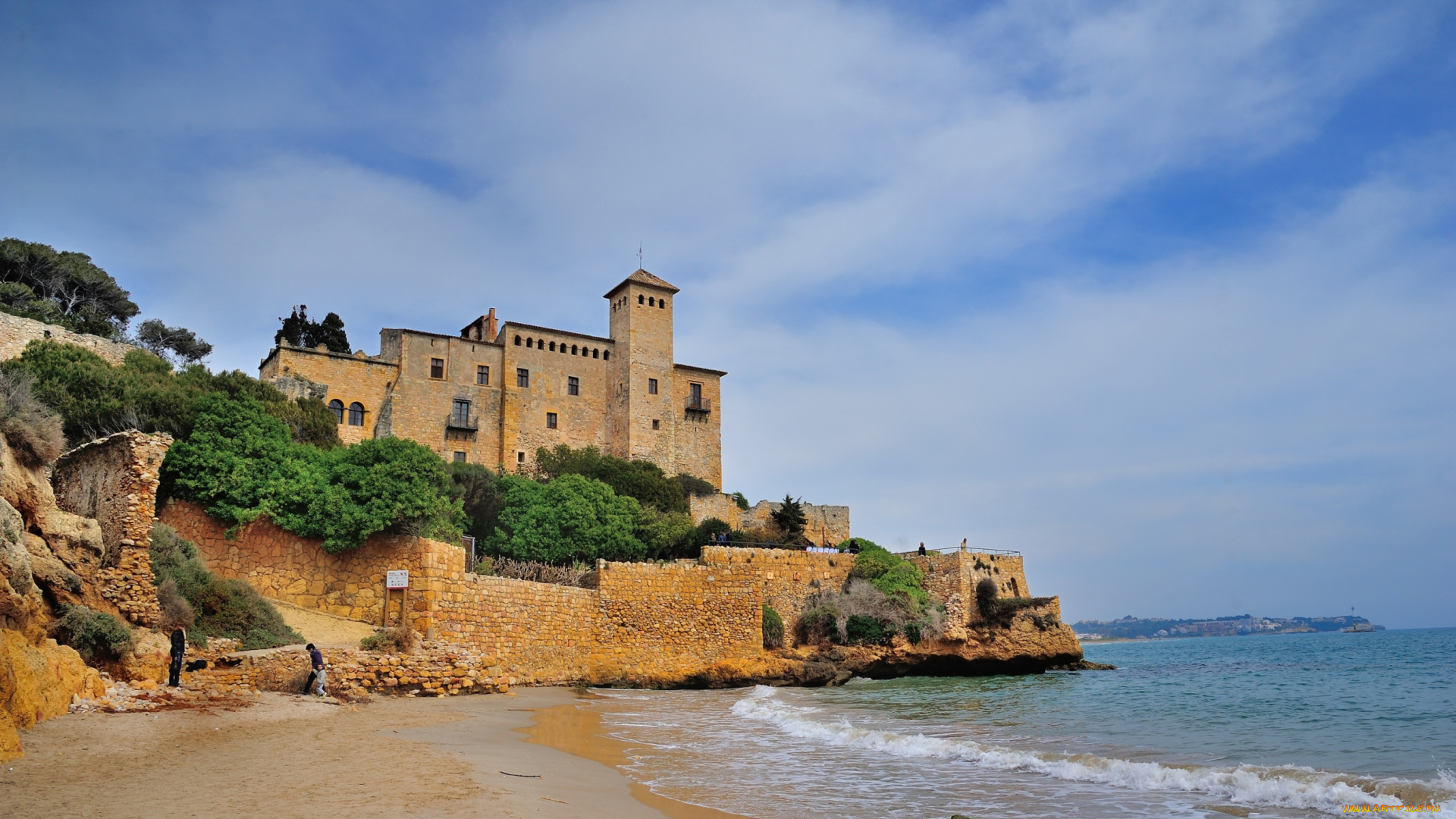 тамарит, , испания, города, -, дворцы, , замки, , крепости, побережье