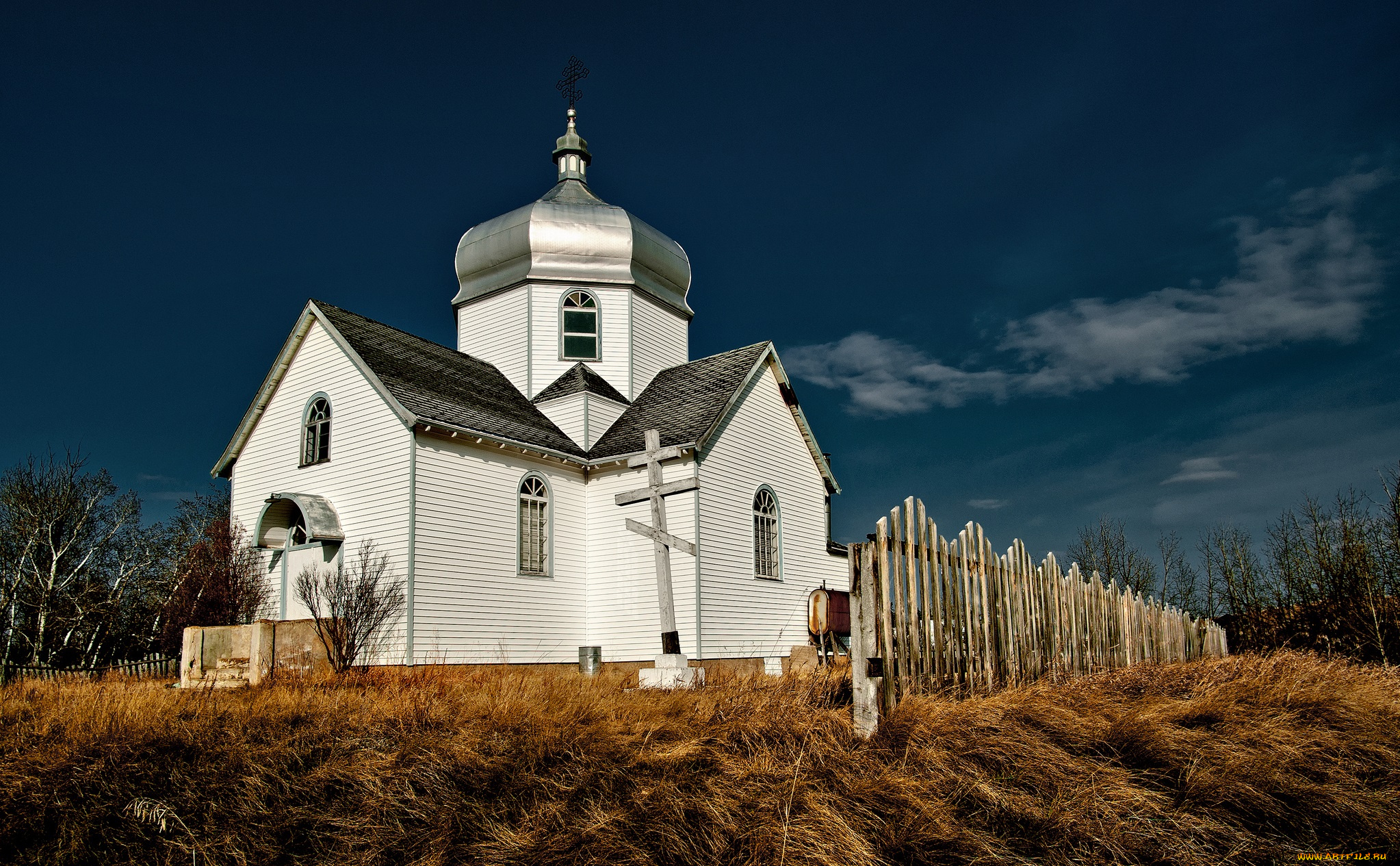 города, -, православные, церкви, , монастыри, трава, луг, забор, церковь