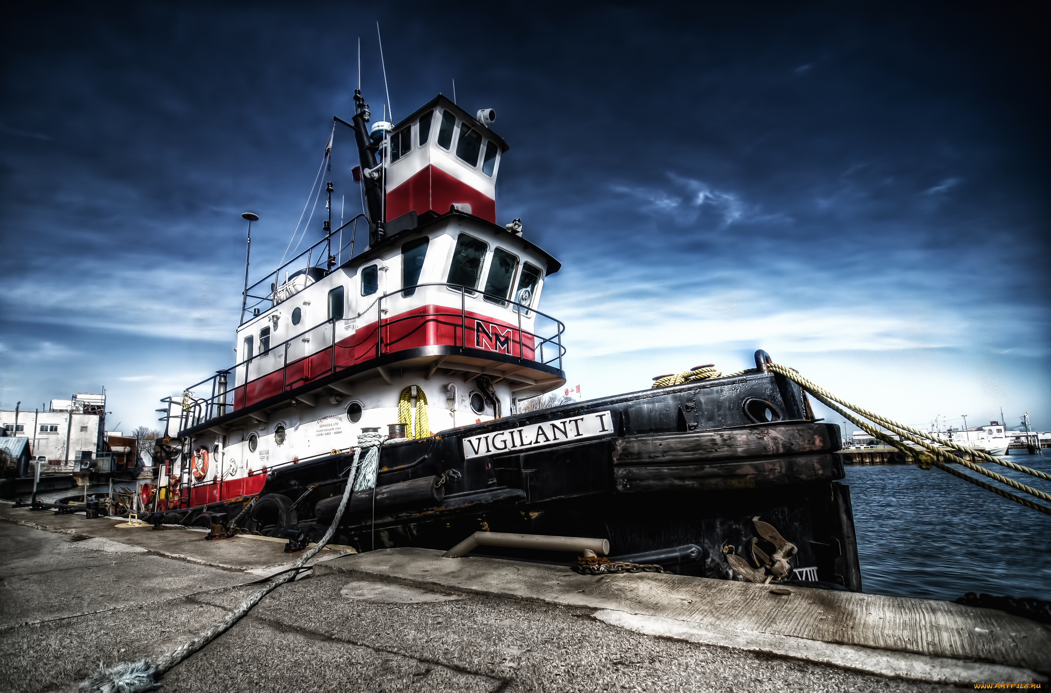 vigilant, i, корабли, баркасы, , , буксиры, пирс, причал, швартовы, буксир